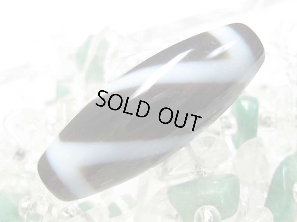 画像3: 黒地至純・山形天珠 30mm (3)