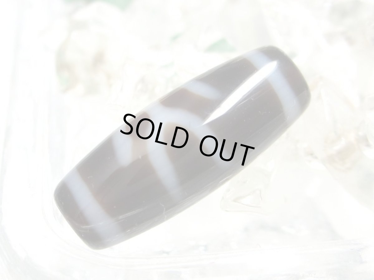 画像3: 黒地至純・大人天珠 20mm (3)