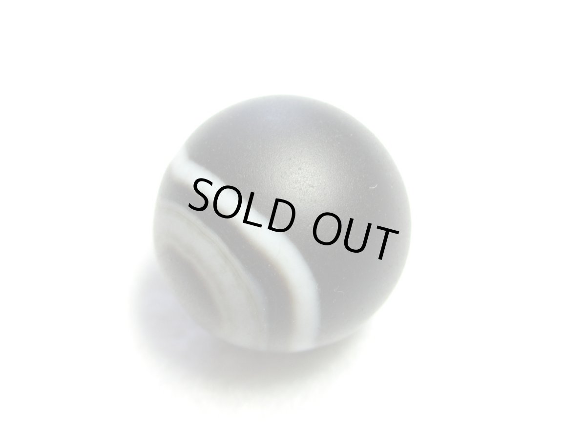 画像1: 天然線天珠 14mm (1)