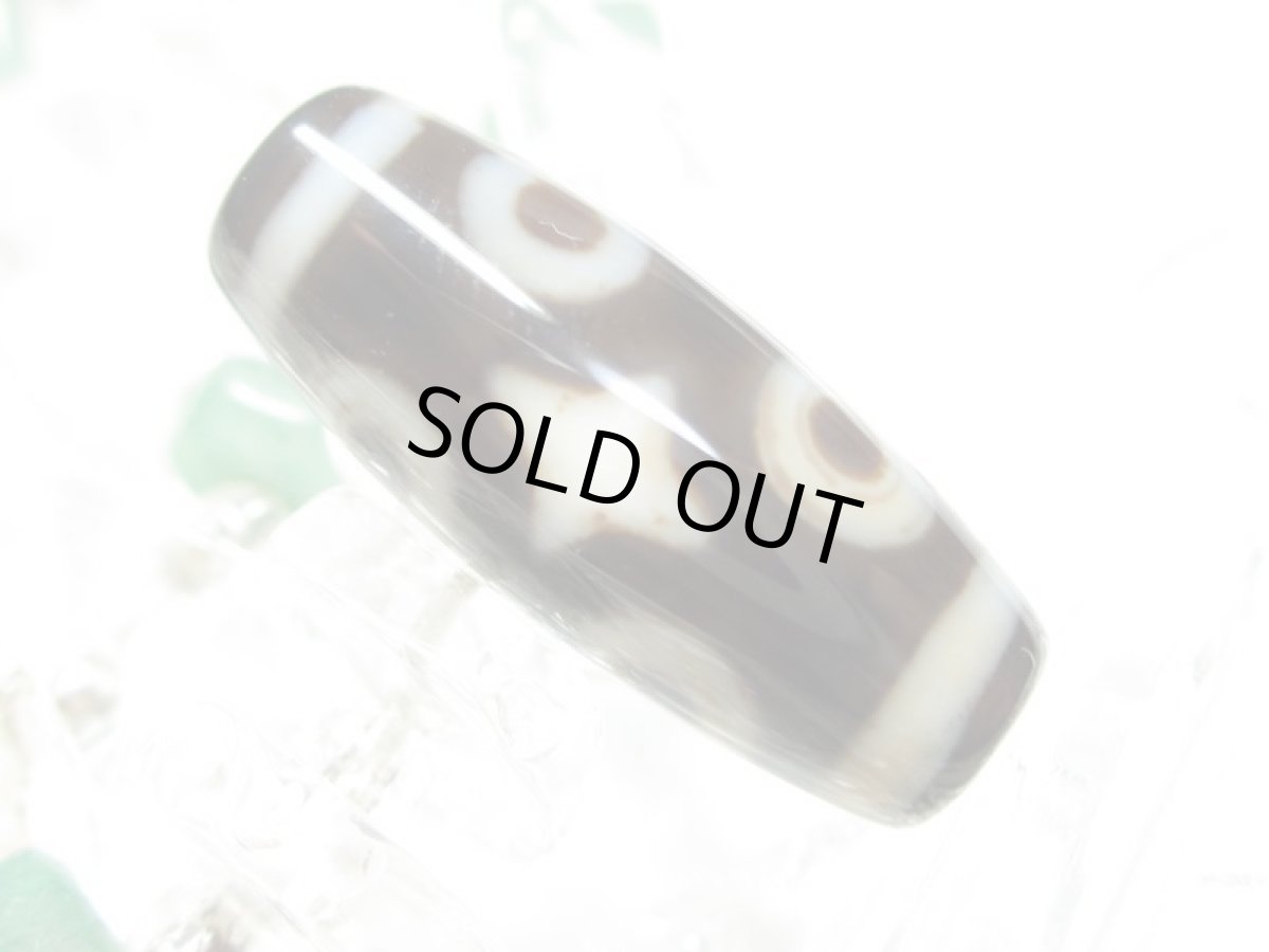 画像4: 黒地至純・六眼天珠 20mm (4)