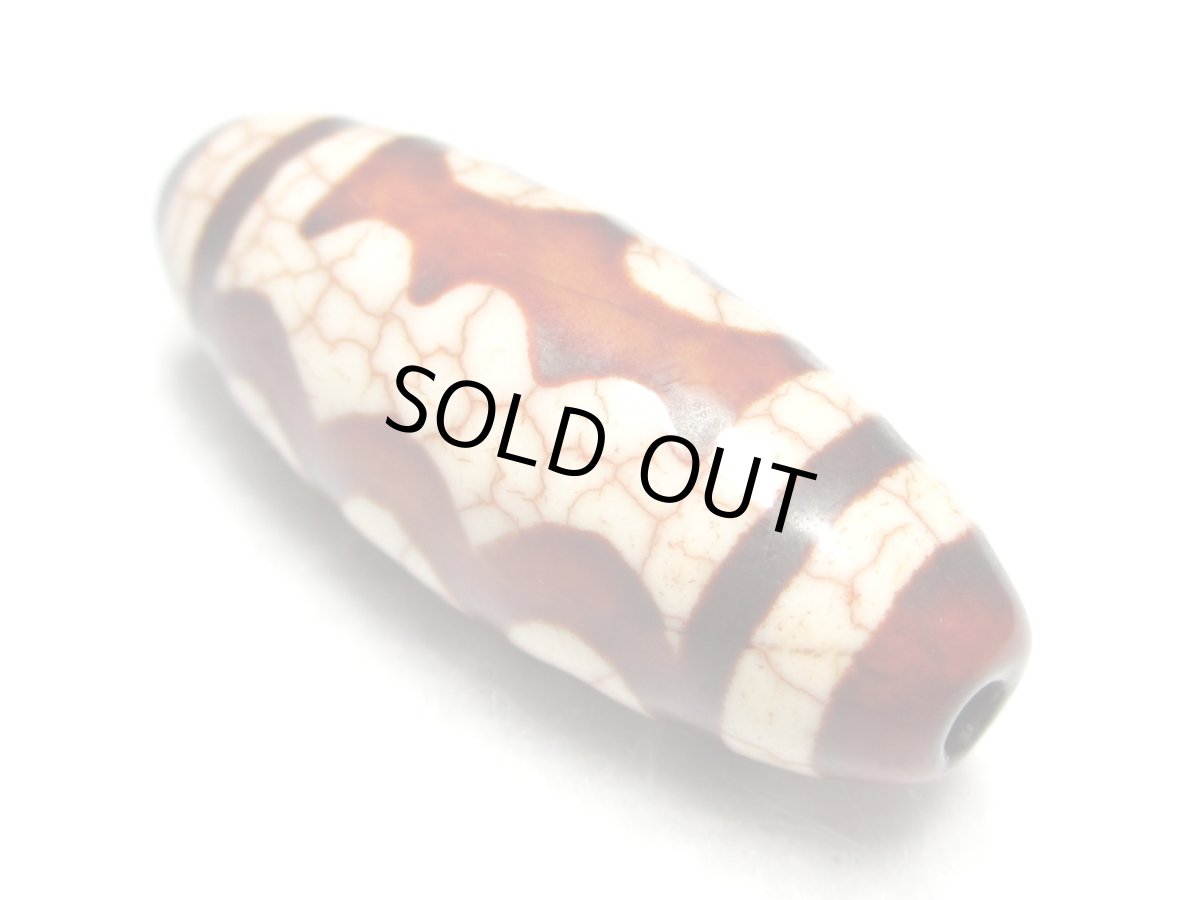 画像4: 赤龍紋・五眼天珠 32mm (4)