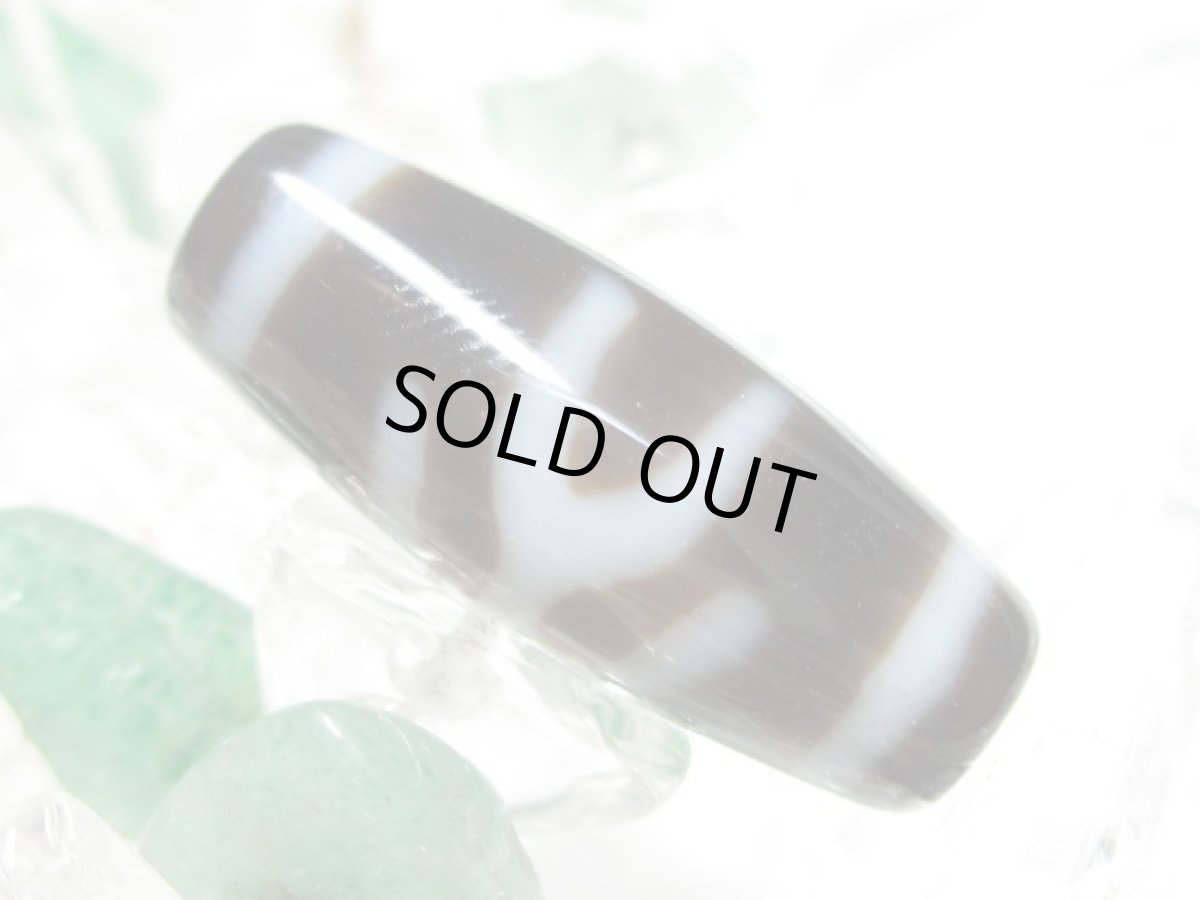 画像4: 黒地至純・大人天珠 20mm (4)