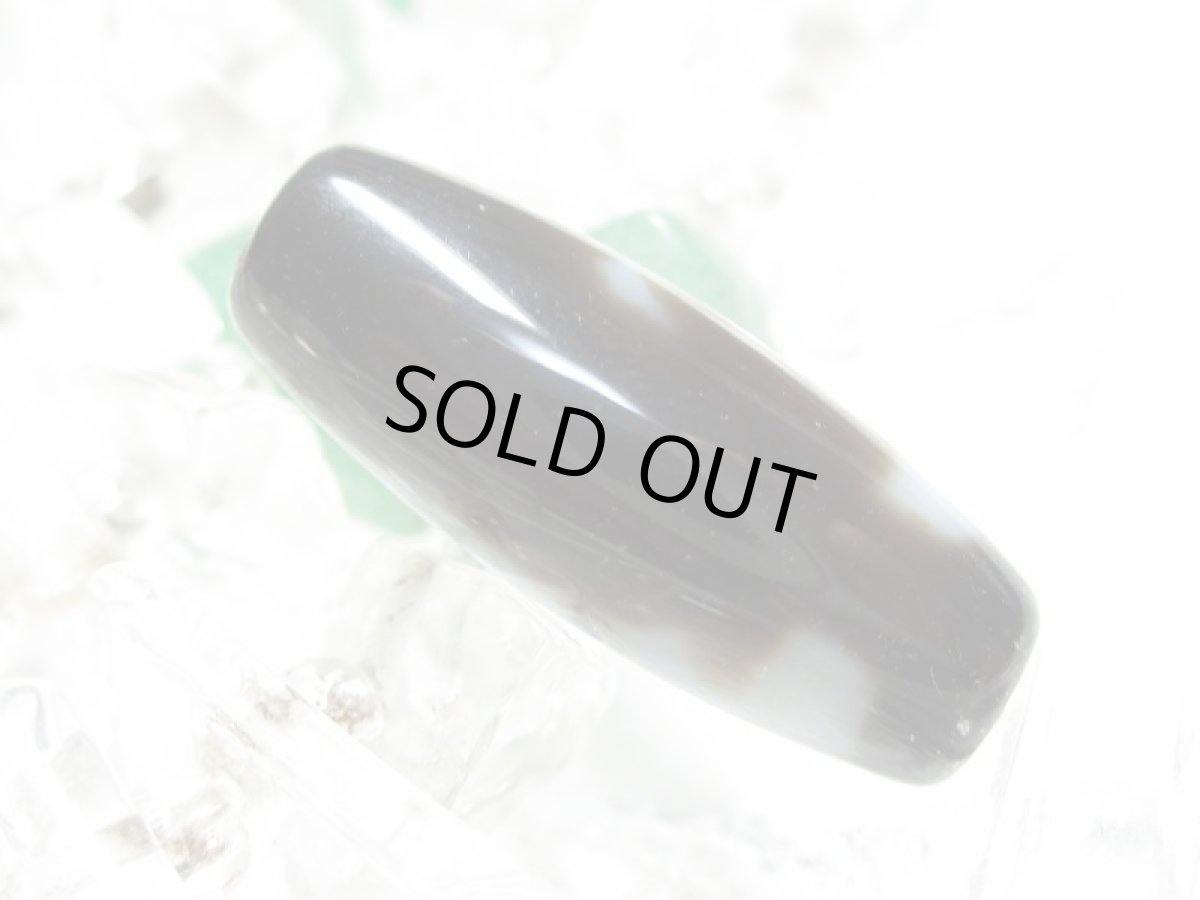 画像3: 黒地至純・観音天珠 20mm (3)