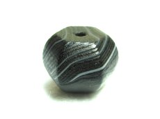 画像1: 天然線天珠カット 13mm (1)