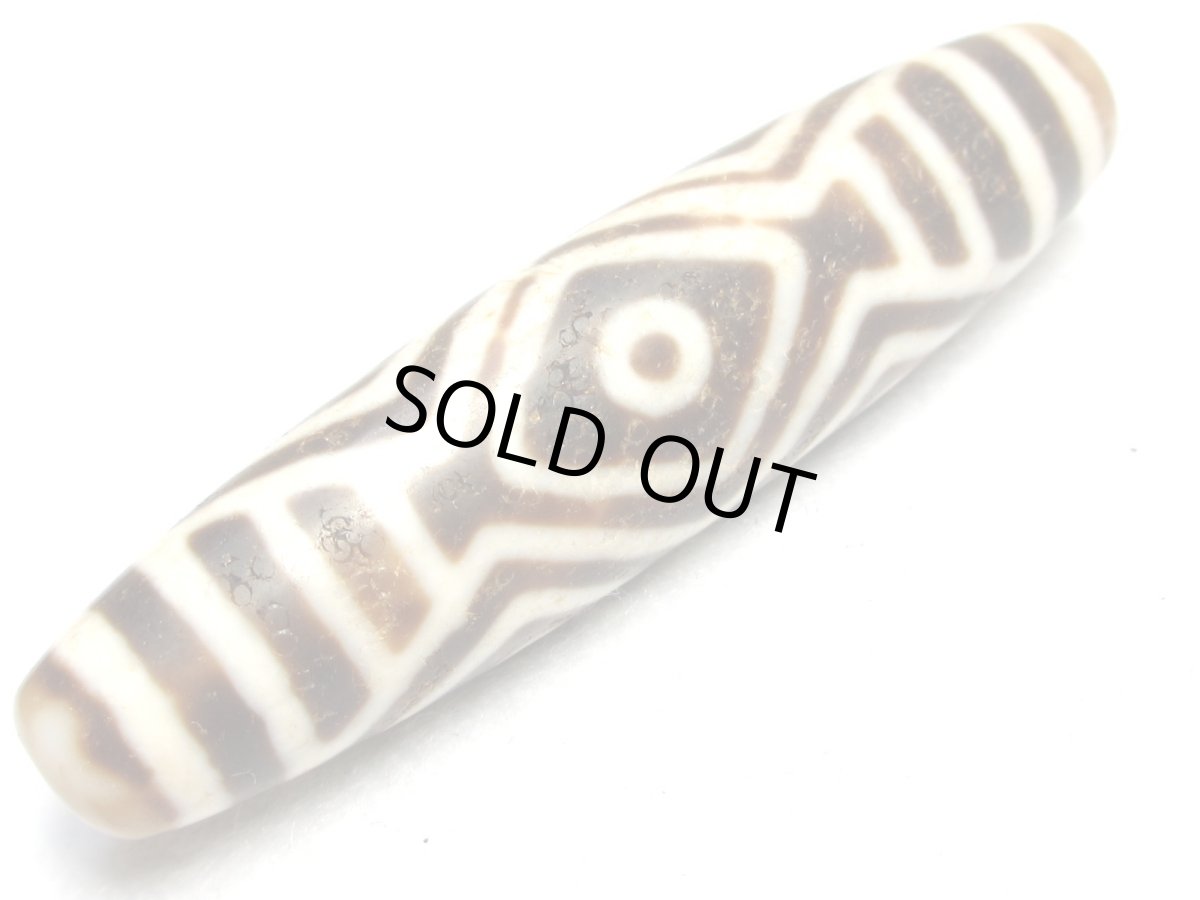 画像3: 風化龍鱗・龍眼天珠 59mm (3)