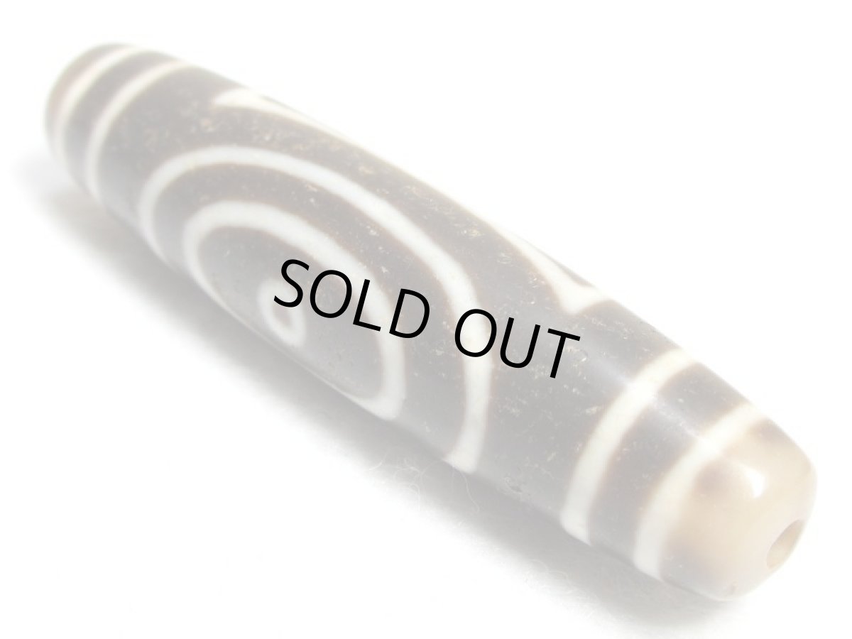 画像2: 風化龍鱗・天地星辰天珠 60mm (2)