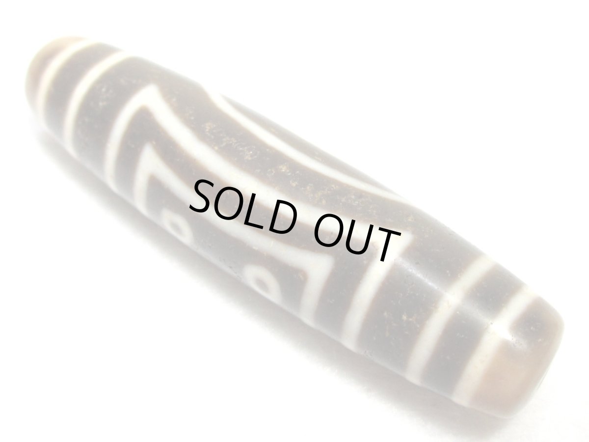 画像4: 風化龍鱗・天地星辰天珠 60mm (4)