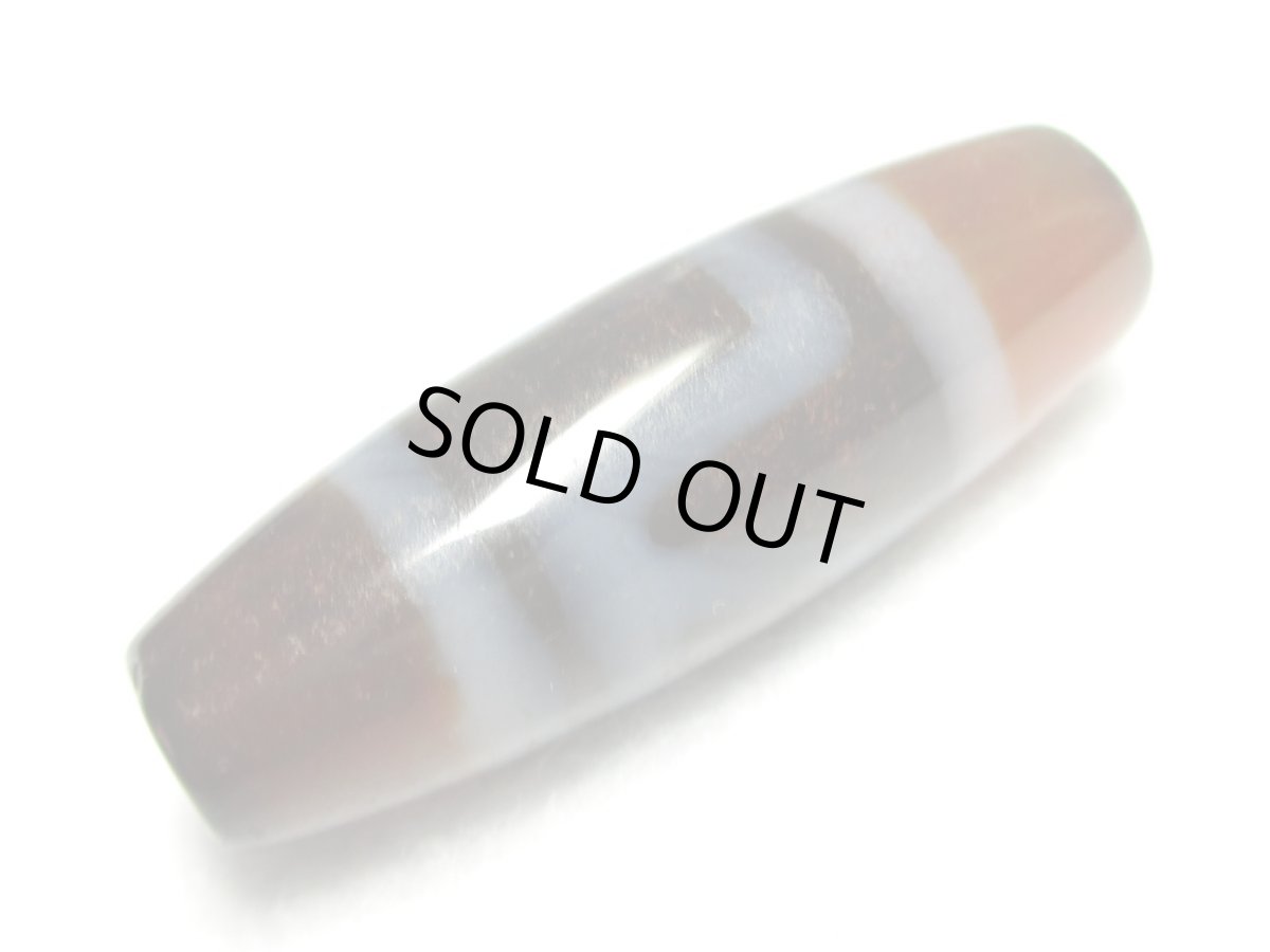 画像3: 三色天珠・一眼山形天珠 30mm (3)