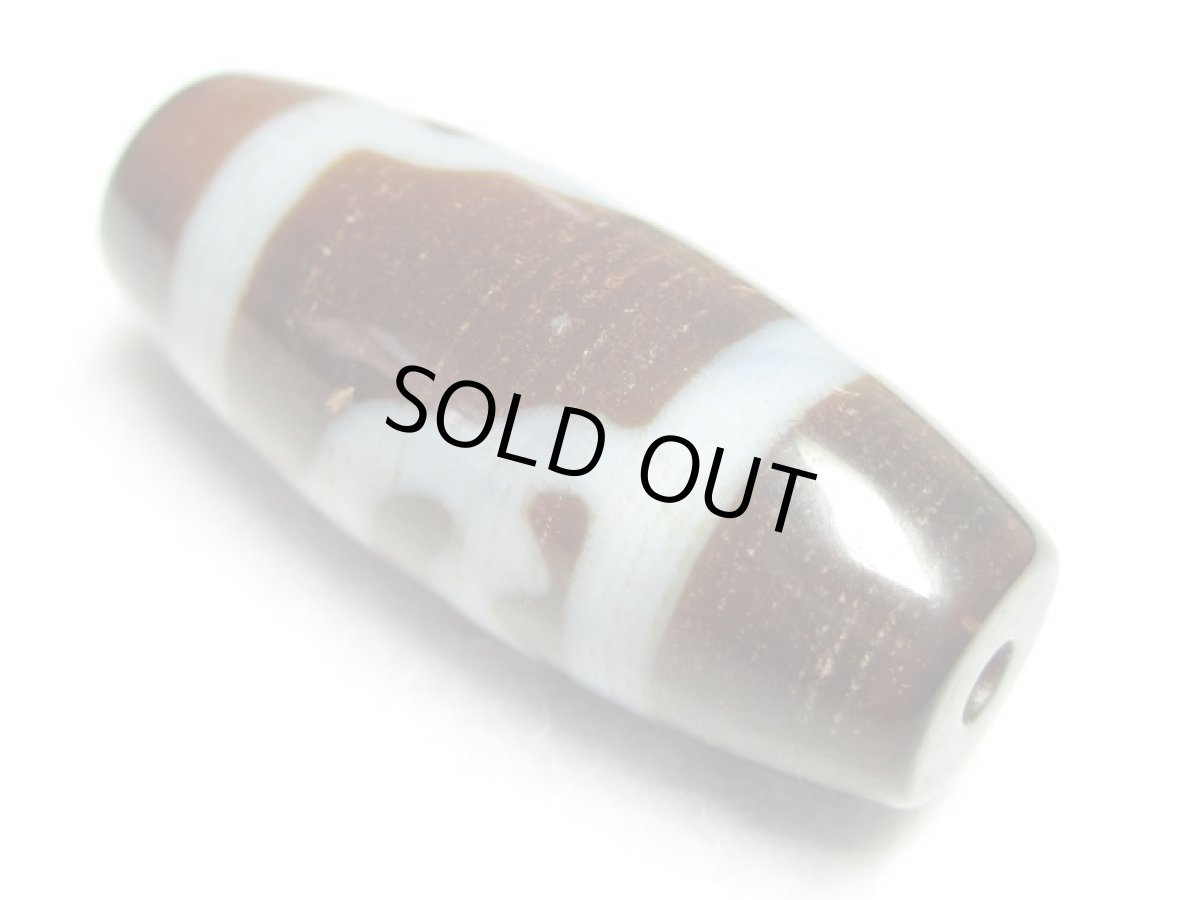 画像4: 三色天珠・水蓮花天珠 35mm (4)