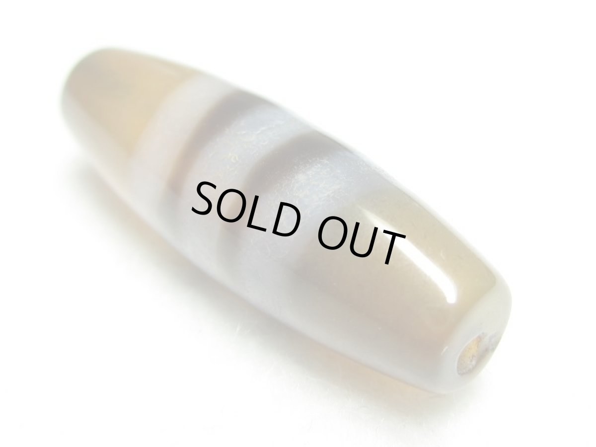 画像4: 三色天珠・線天珠 30mm (4)