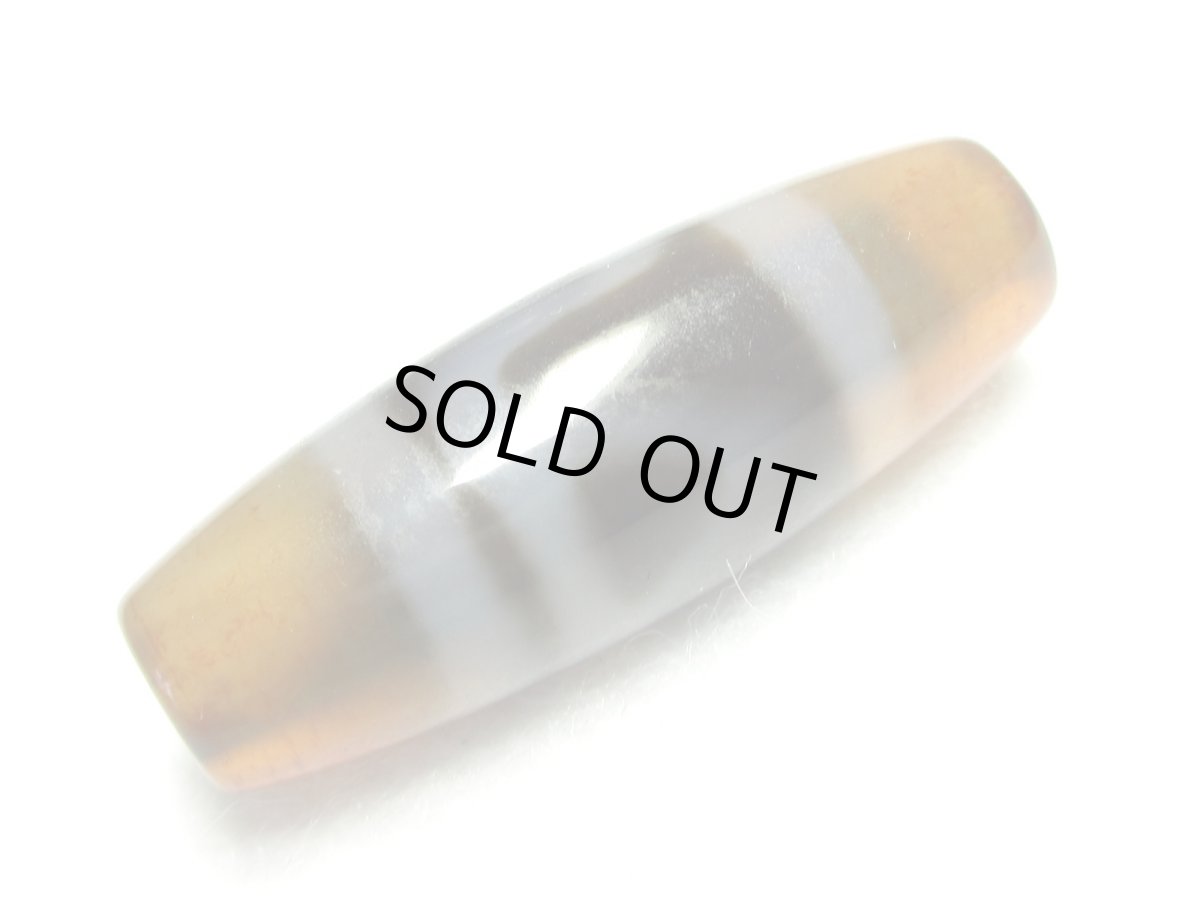 画像3: 三色天珠・一眼山形天珠 30mm (3)