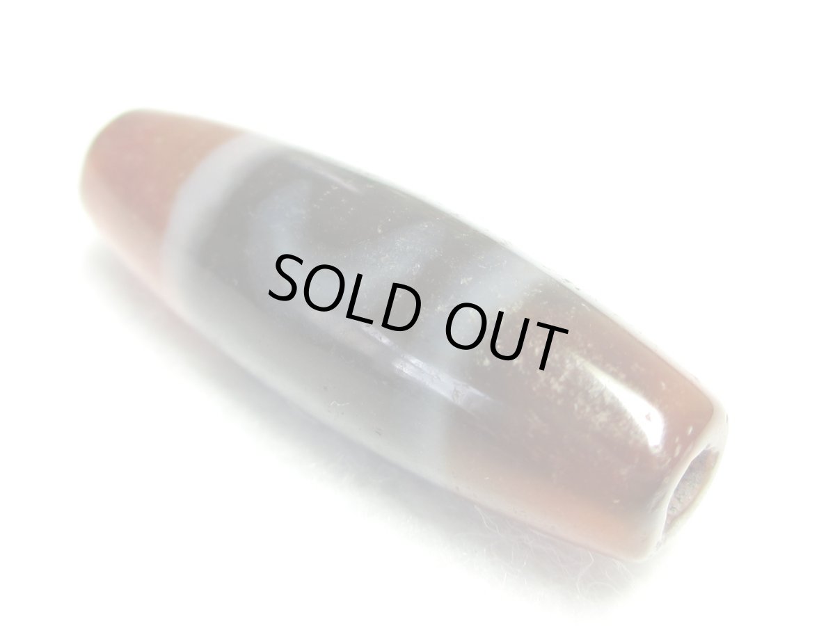 画像2: 三色天珠・日月星天珠 30mm (2)