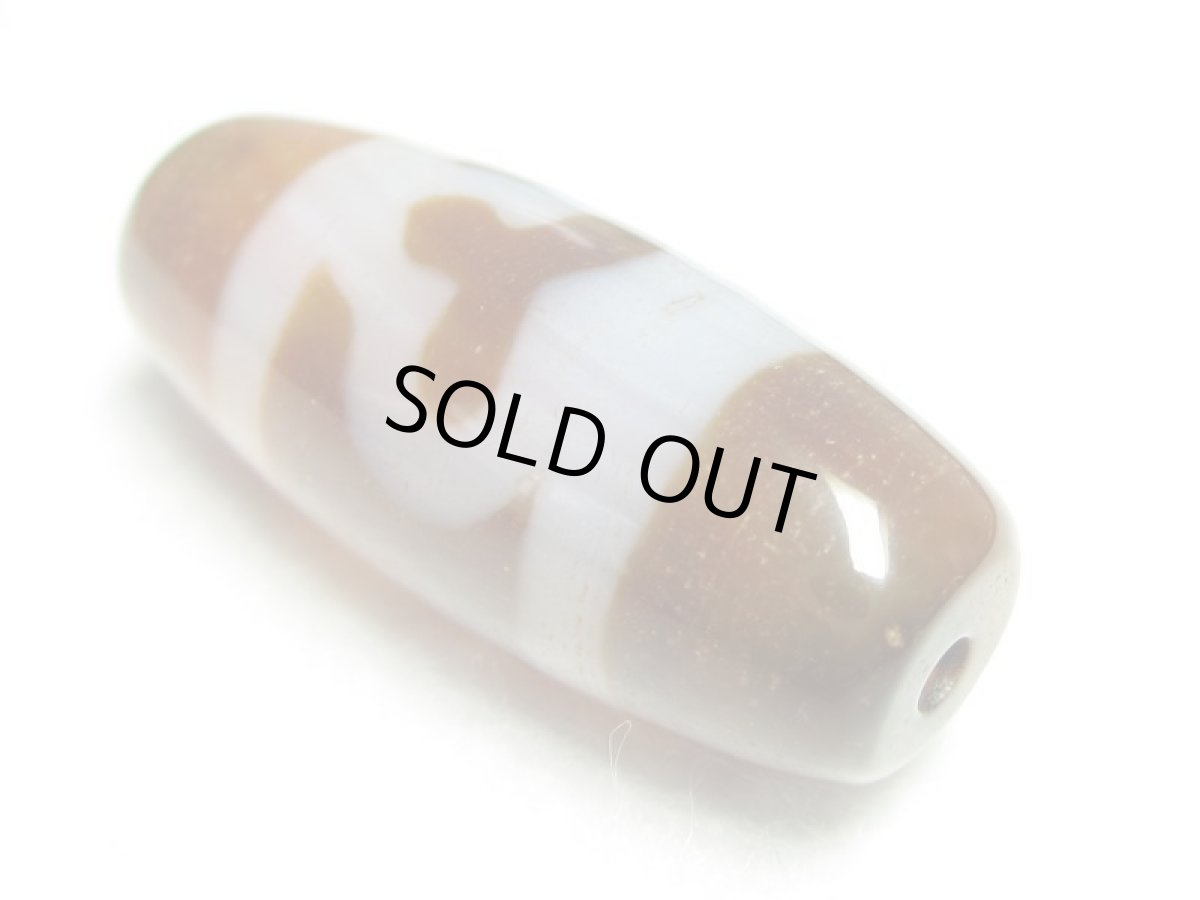 画像2: 三色天珠・菩提天珠 35mm (2)