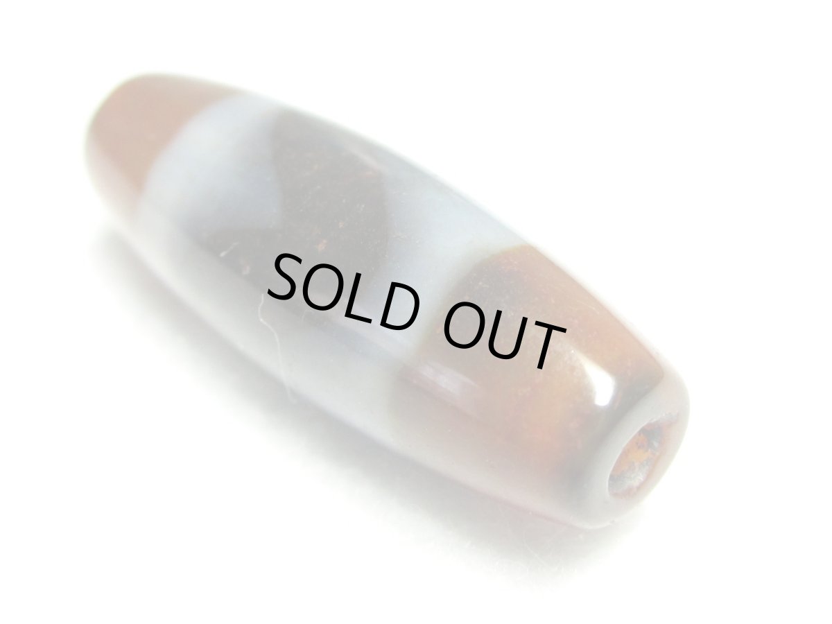 画像4: 三色天珠・虎牙天珠 30mm (4)