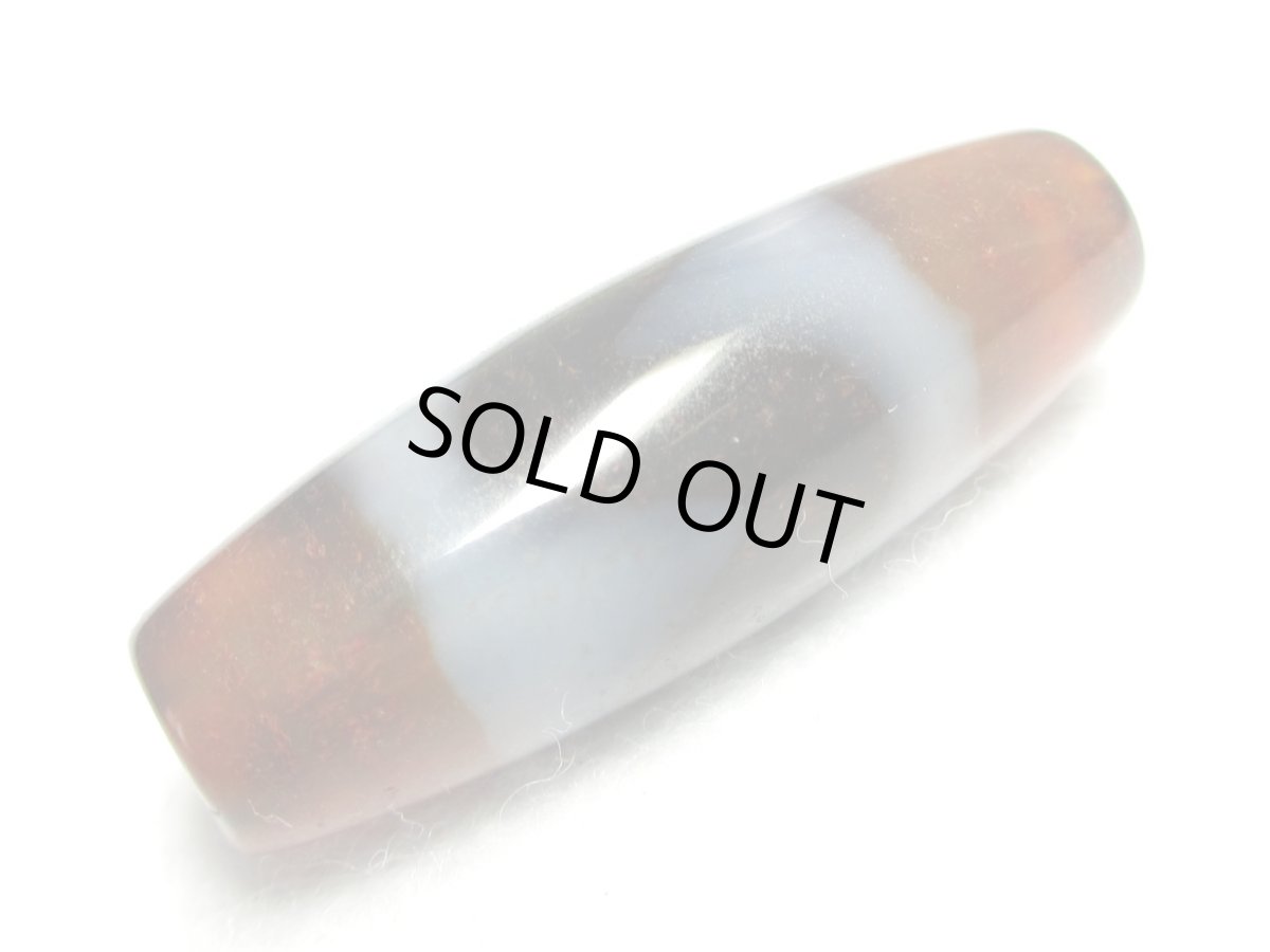 画像3: 三色天珠・虎牙天珠 30mm (3)