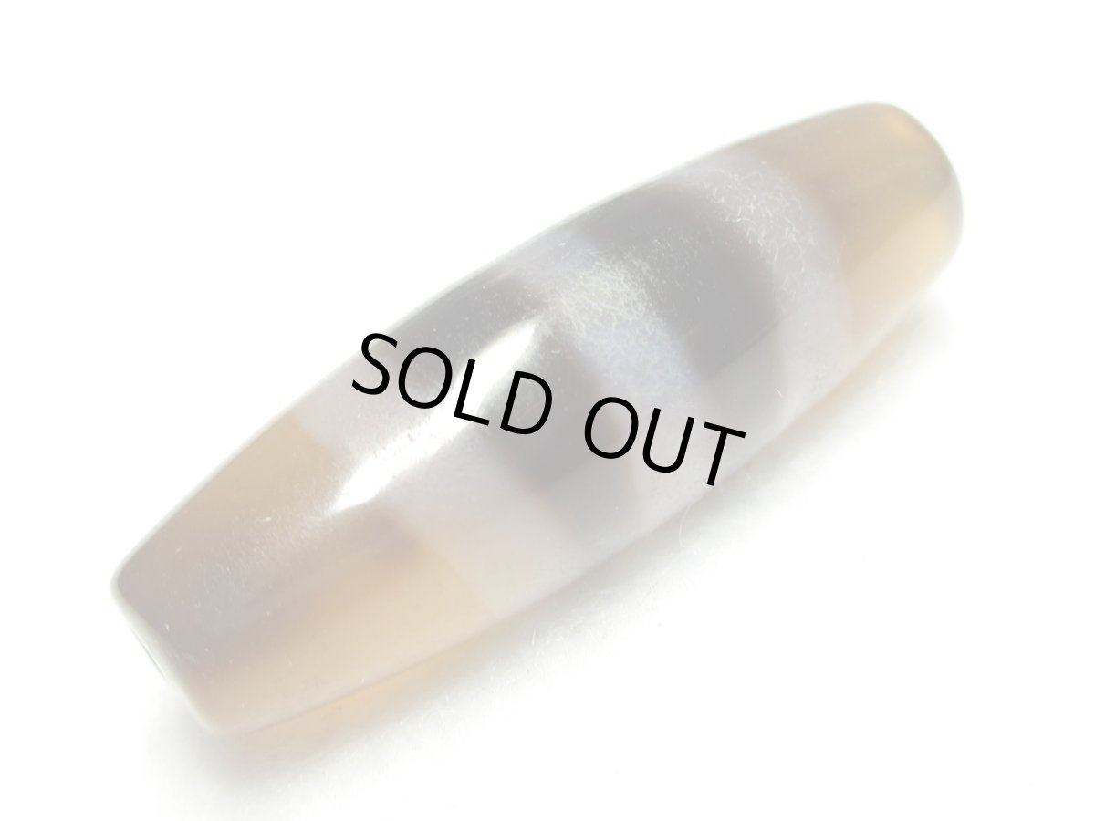 画像3: 三色天珠・線天珠 30mm (3)