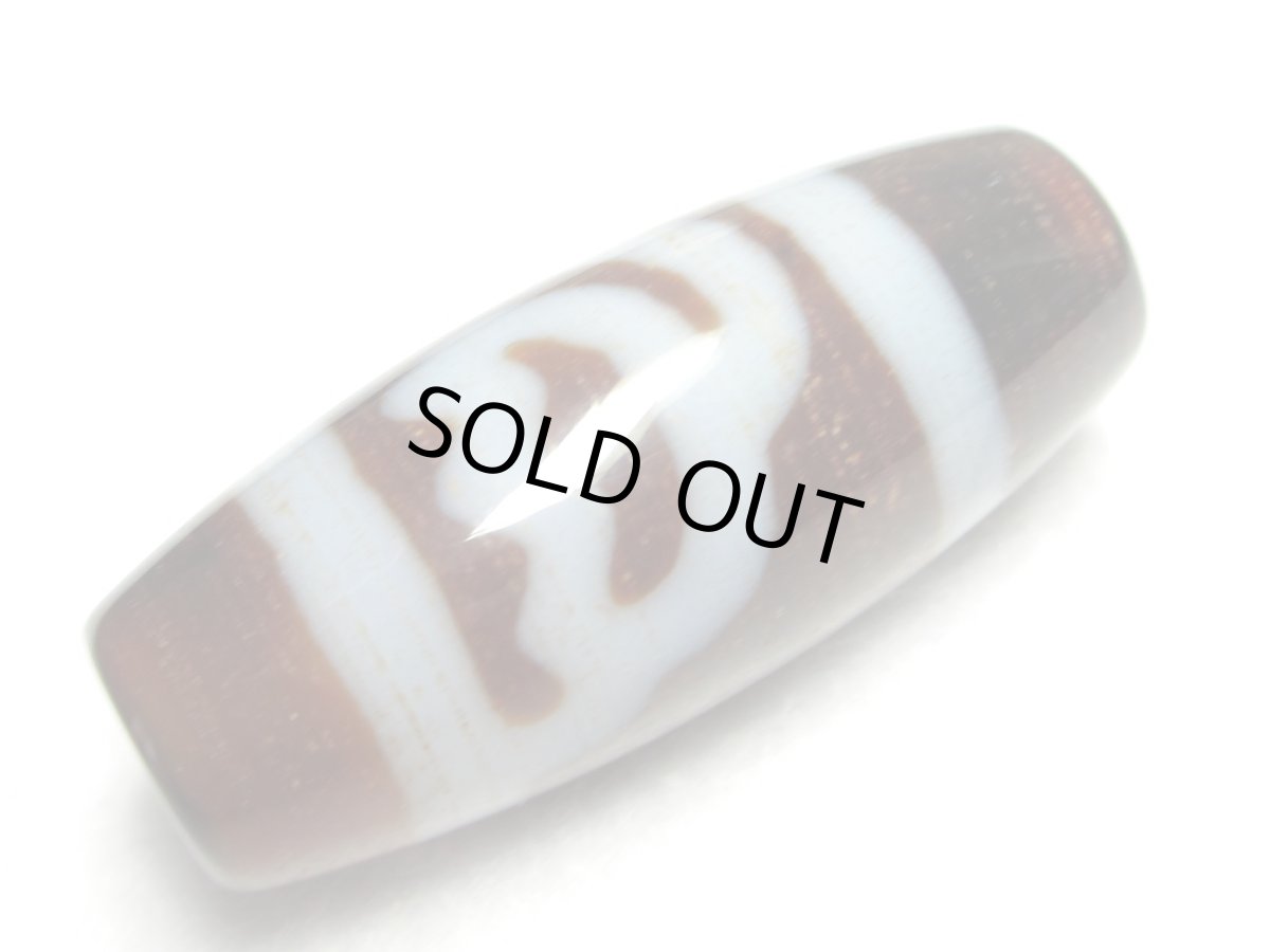 画像3: 三色天珠・水蓮花天珠 35mm (3)