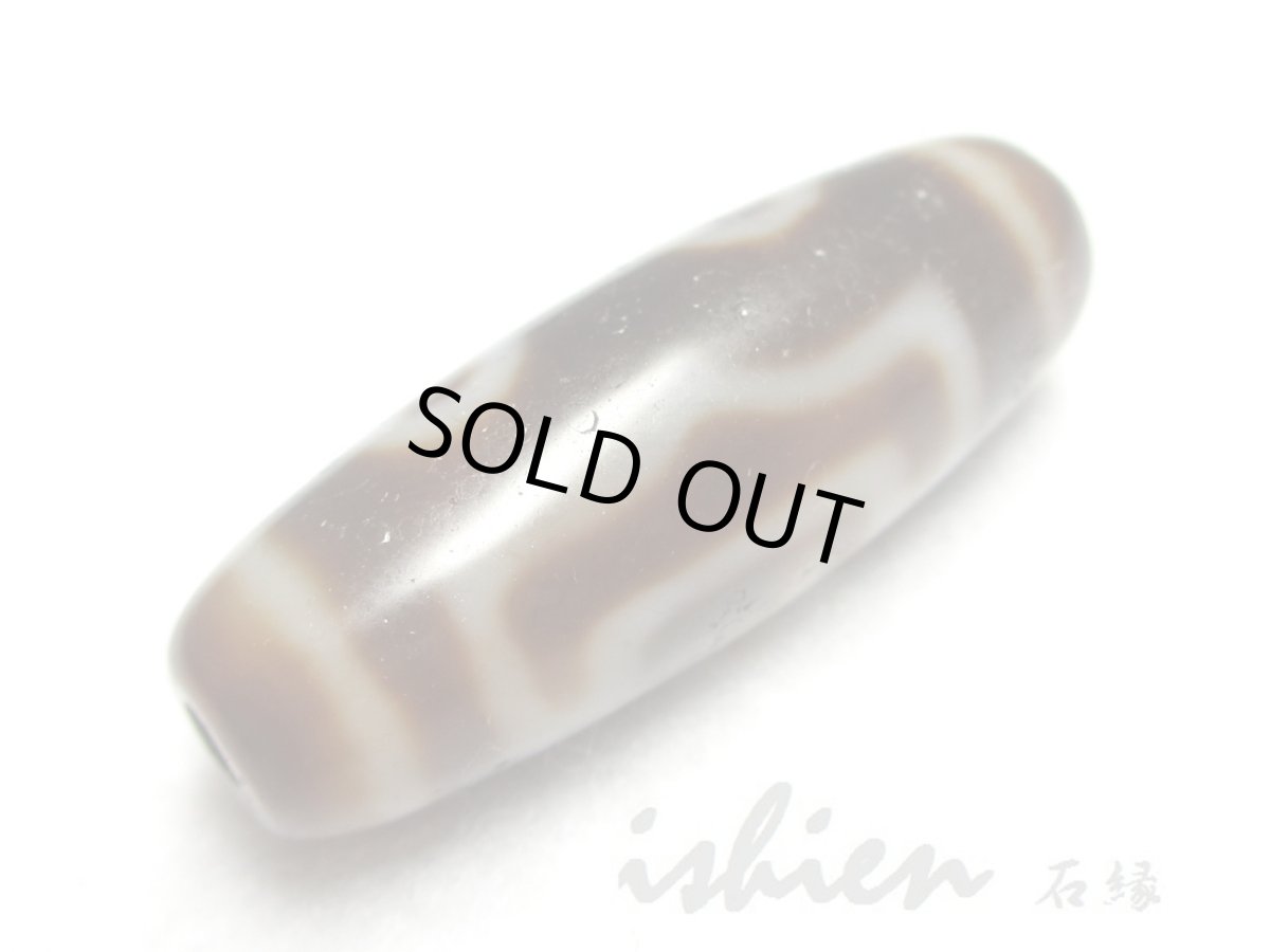 画像3: 風化龍鱗・仏心三眼天珠 30mm (3)