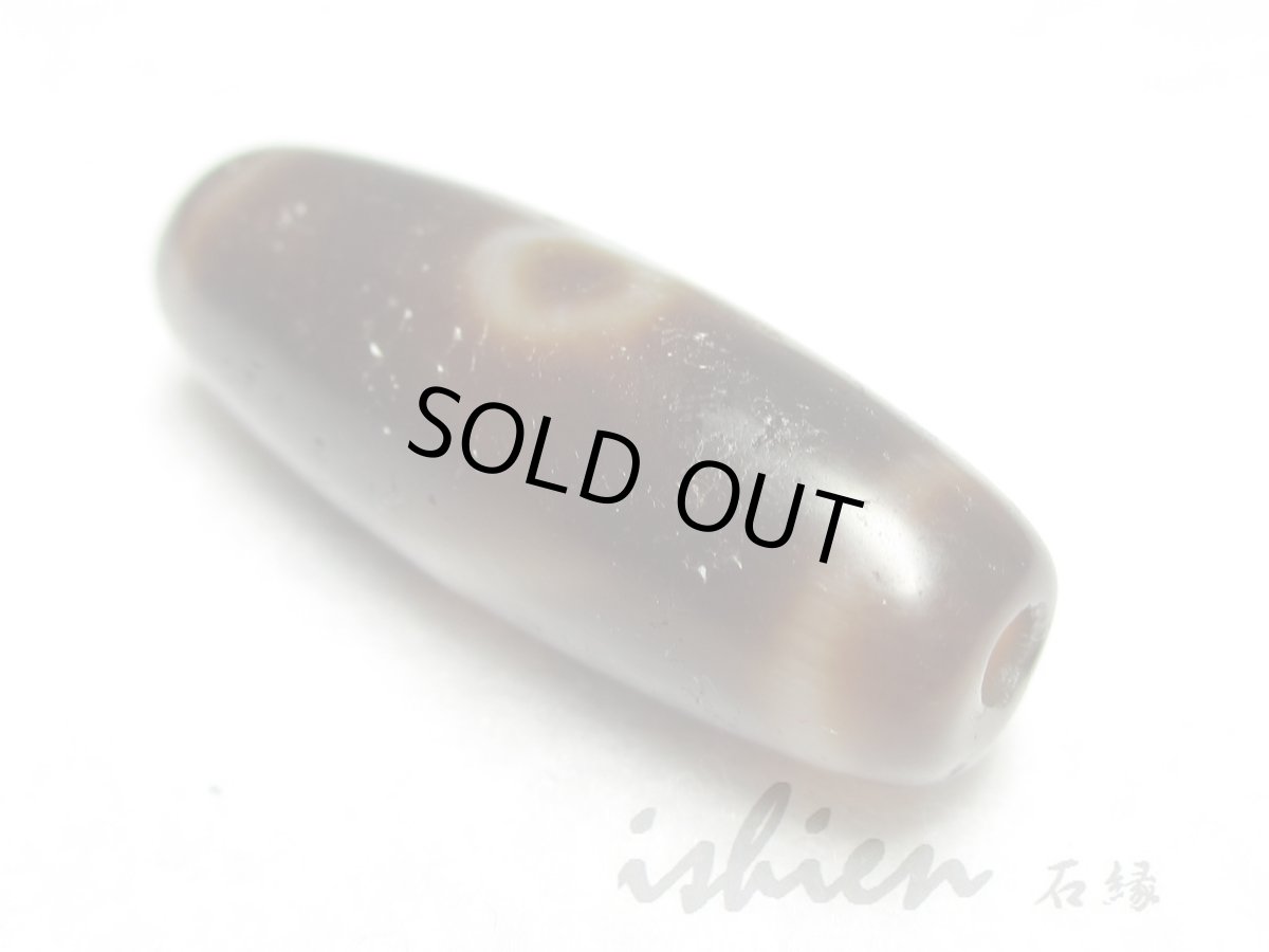 画像4: 風化龍鱗・閃電五眼天珠 30mm (4)