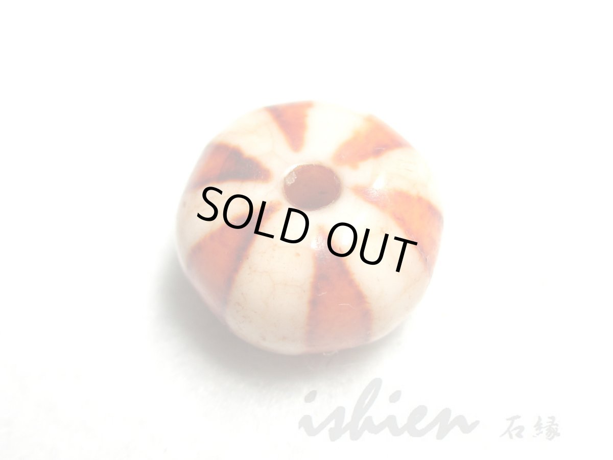 画像3: 赤龍紋・線天珠 13mm (3)