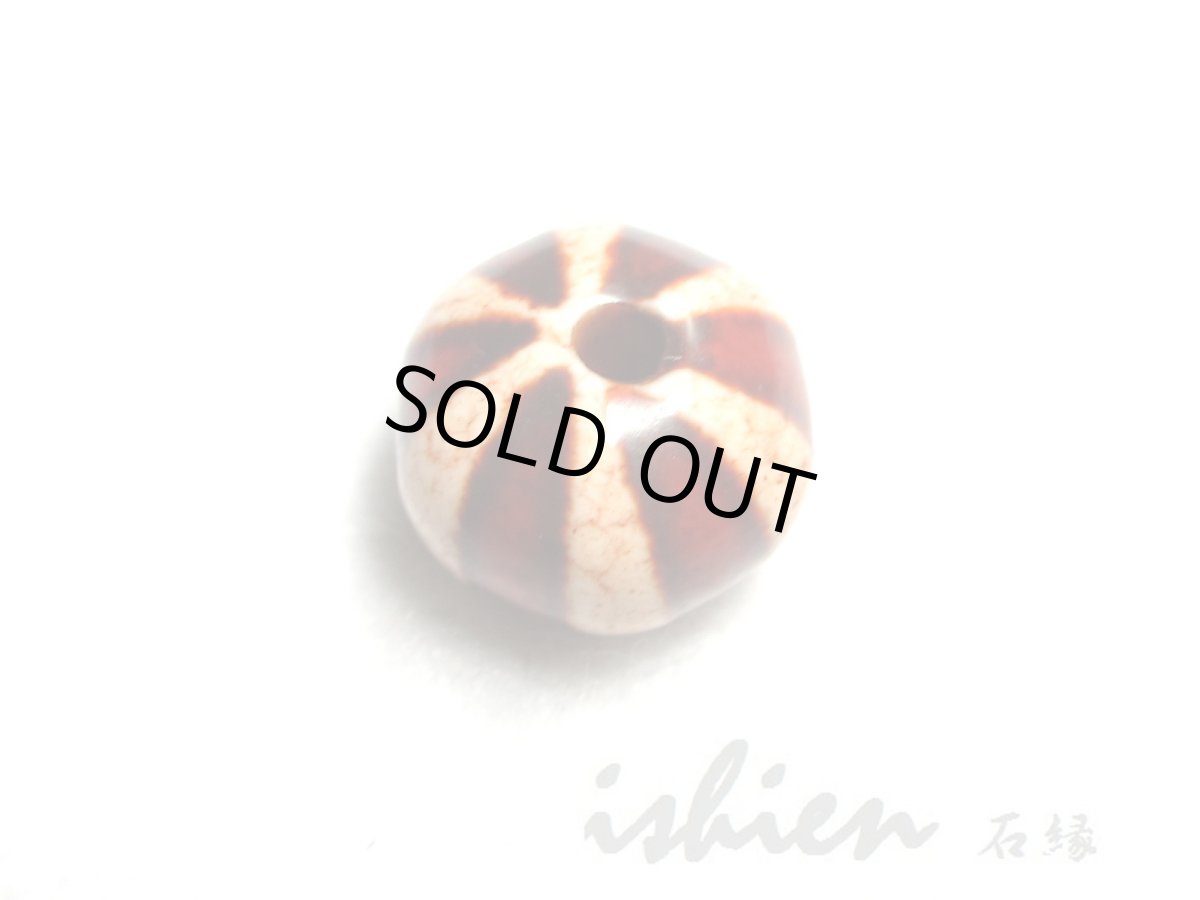 画像3: 赤龍紋・線天珠 13mm (3)