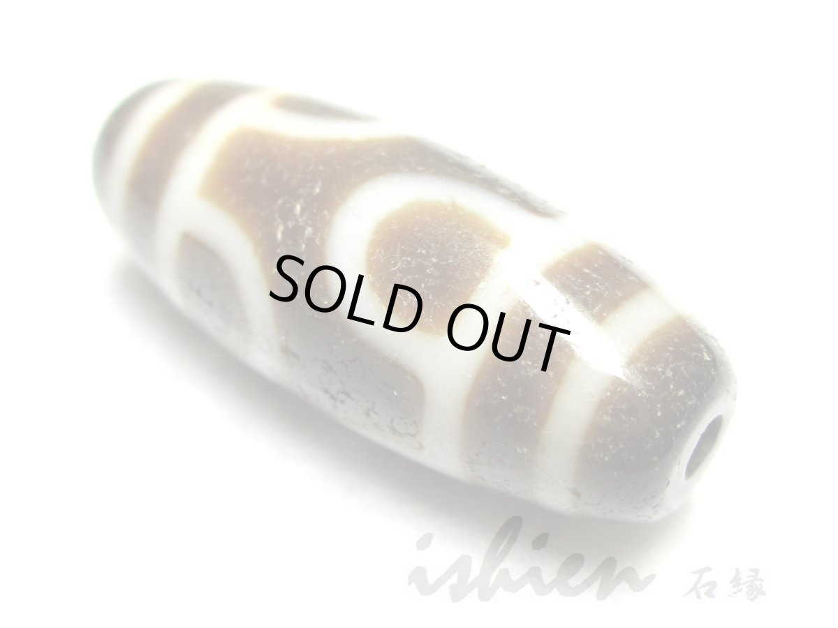 画像2: 至純風化紋・蓮花天珠 30mm (2)