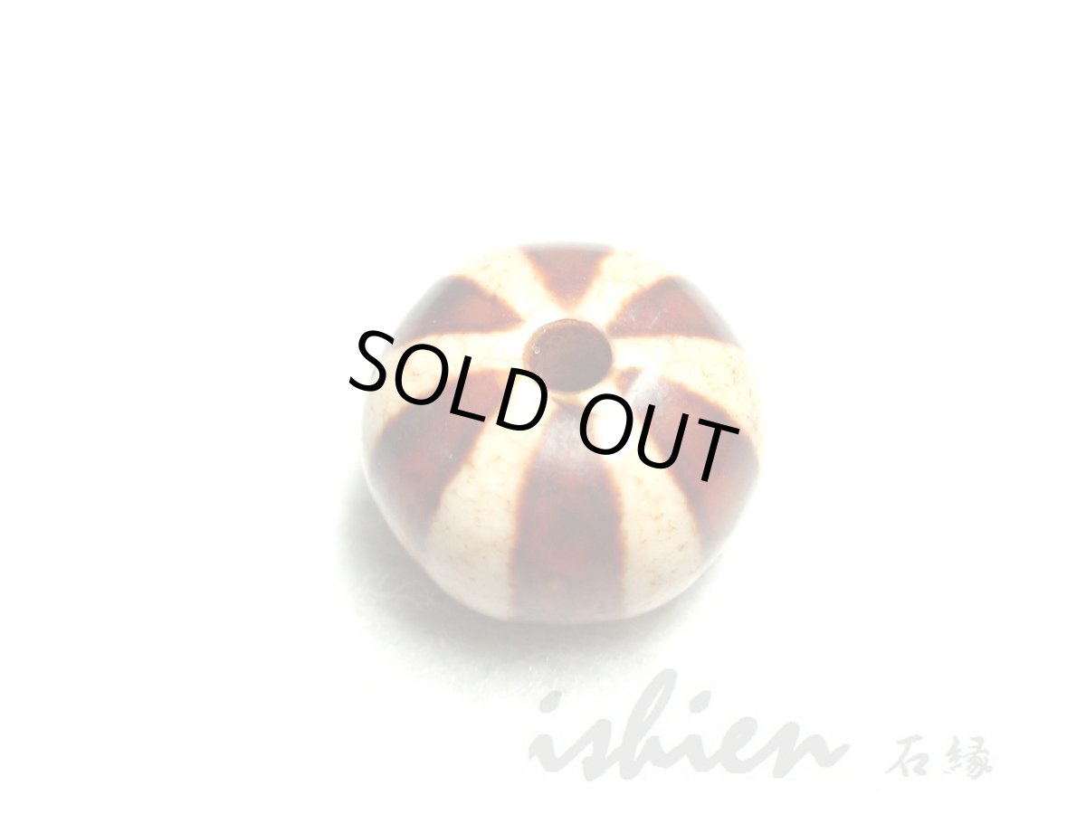 画像4: 赤龍紋・線天珠 13mm (4)