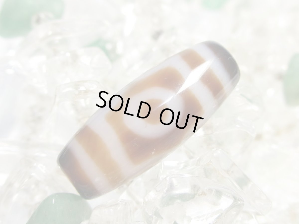 画像3: 黒地至純・五眼天珠 20mm (3)