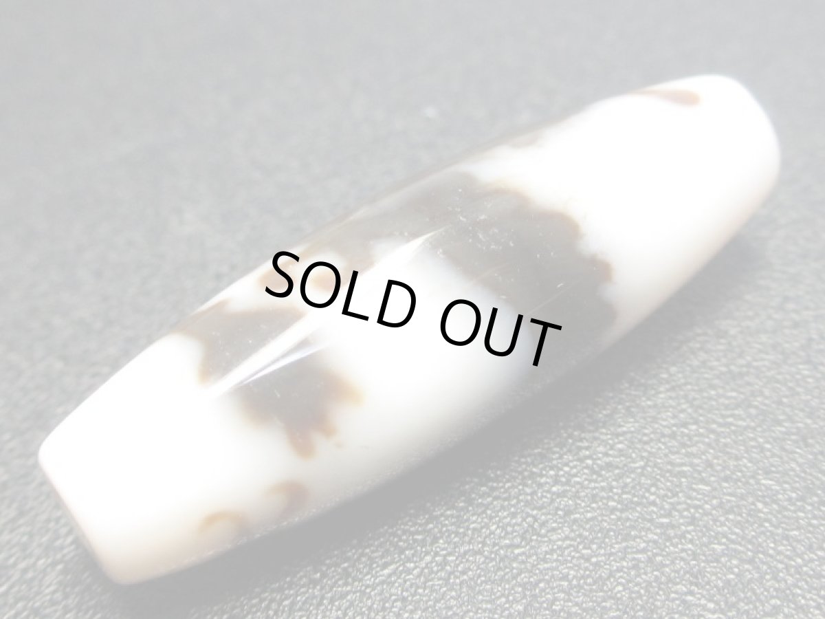 画像3: 白地至純・五爪龍神天珠 38mm (3)