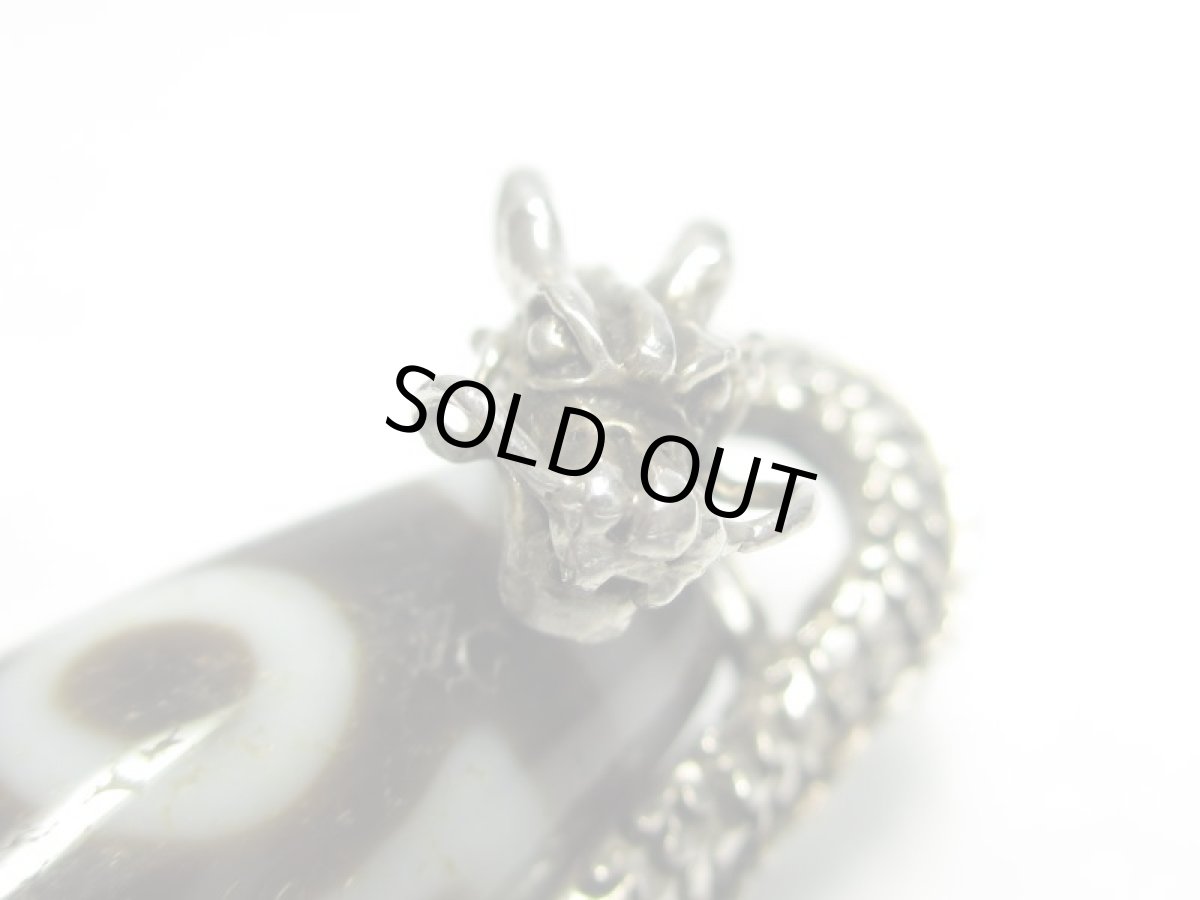 画像4: 黒地至純・六眼天珠 ネックレストップ  (4)