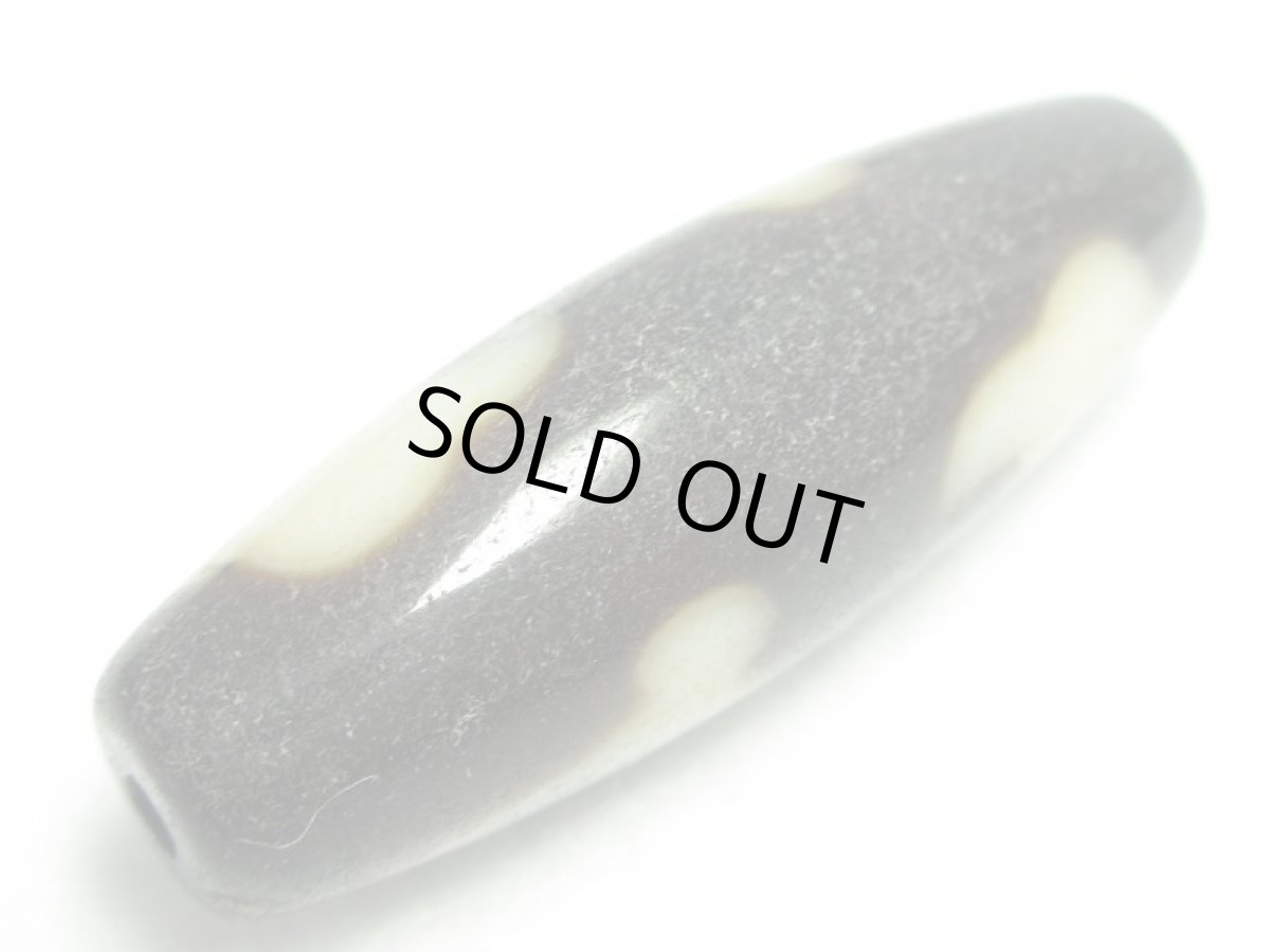 画像3: 至純風化紋・如意樹（緑度母）天珠 37mm (3)