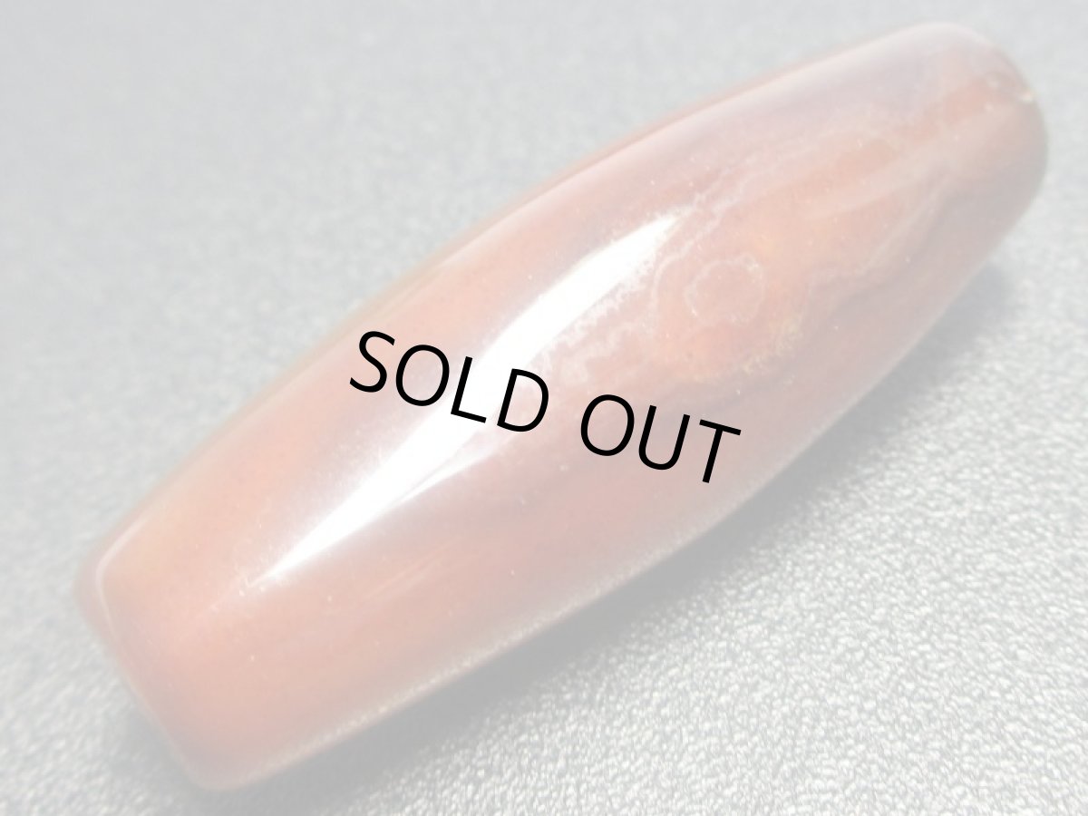 画像3: 赤・黒朱砂・羊眼天珠 45mm (3)