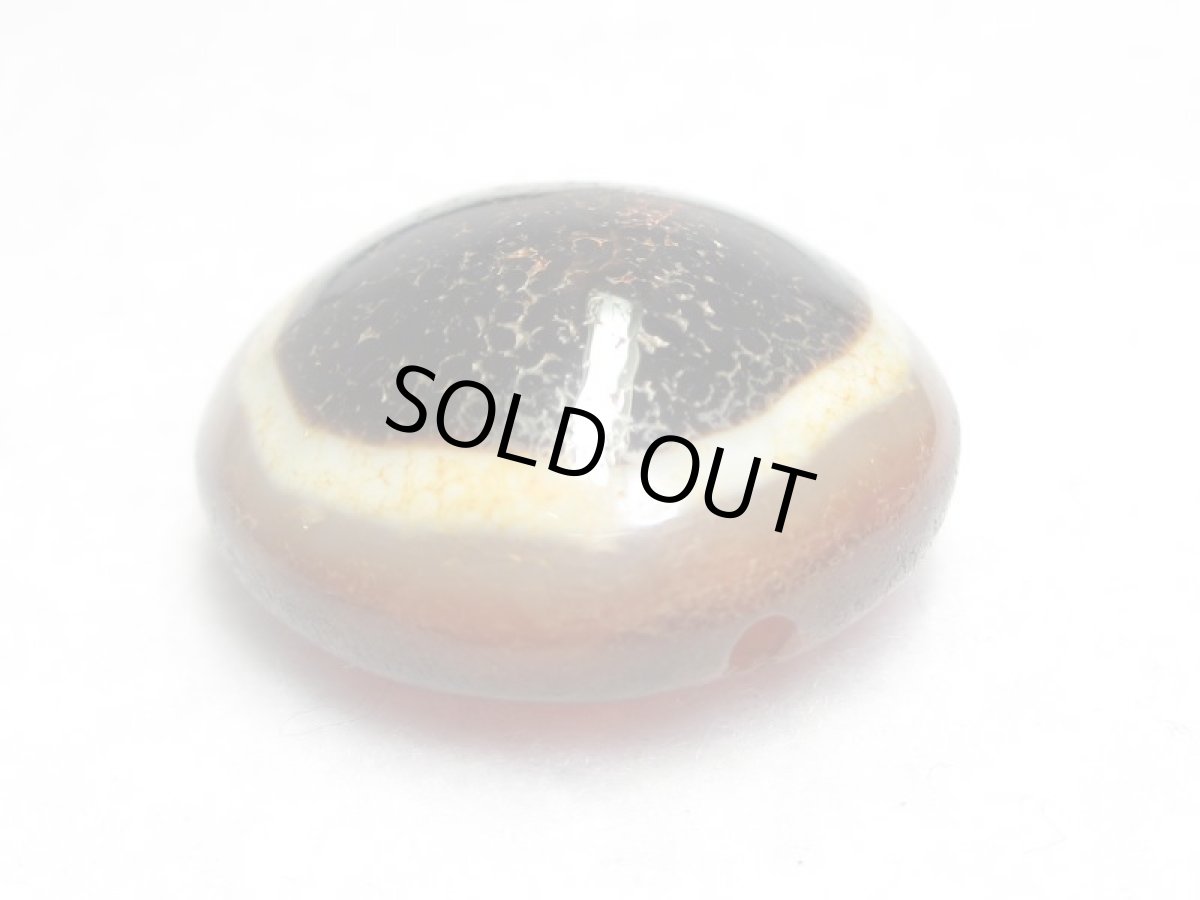 画像2: 羊眼天珠・板珠 龍鱗 (2)