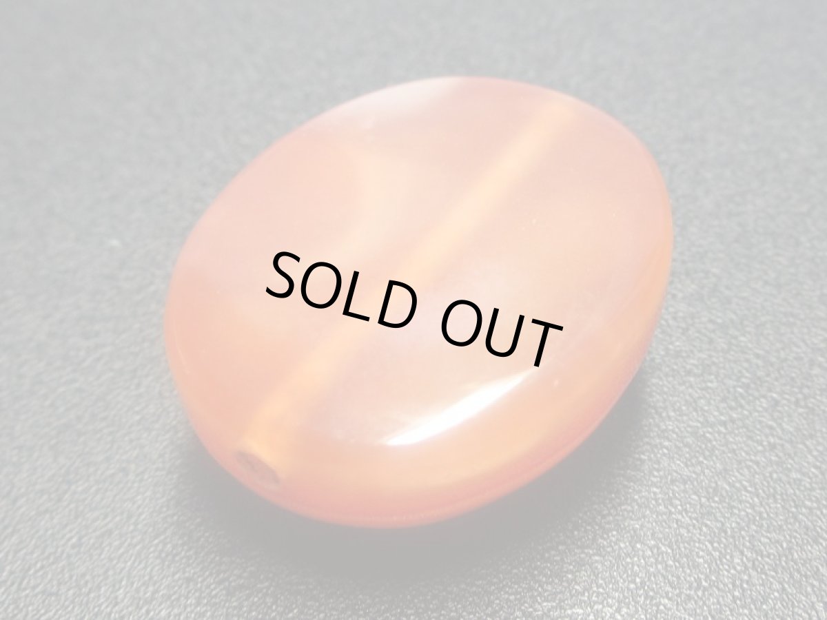 画像5: 赤朱砂・羊眼天珠 27mm (5)