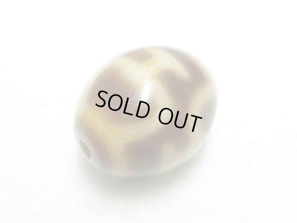 画像3: 至純風化紋・宝瓶天珠 16mm (3)