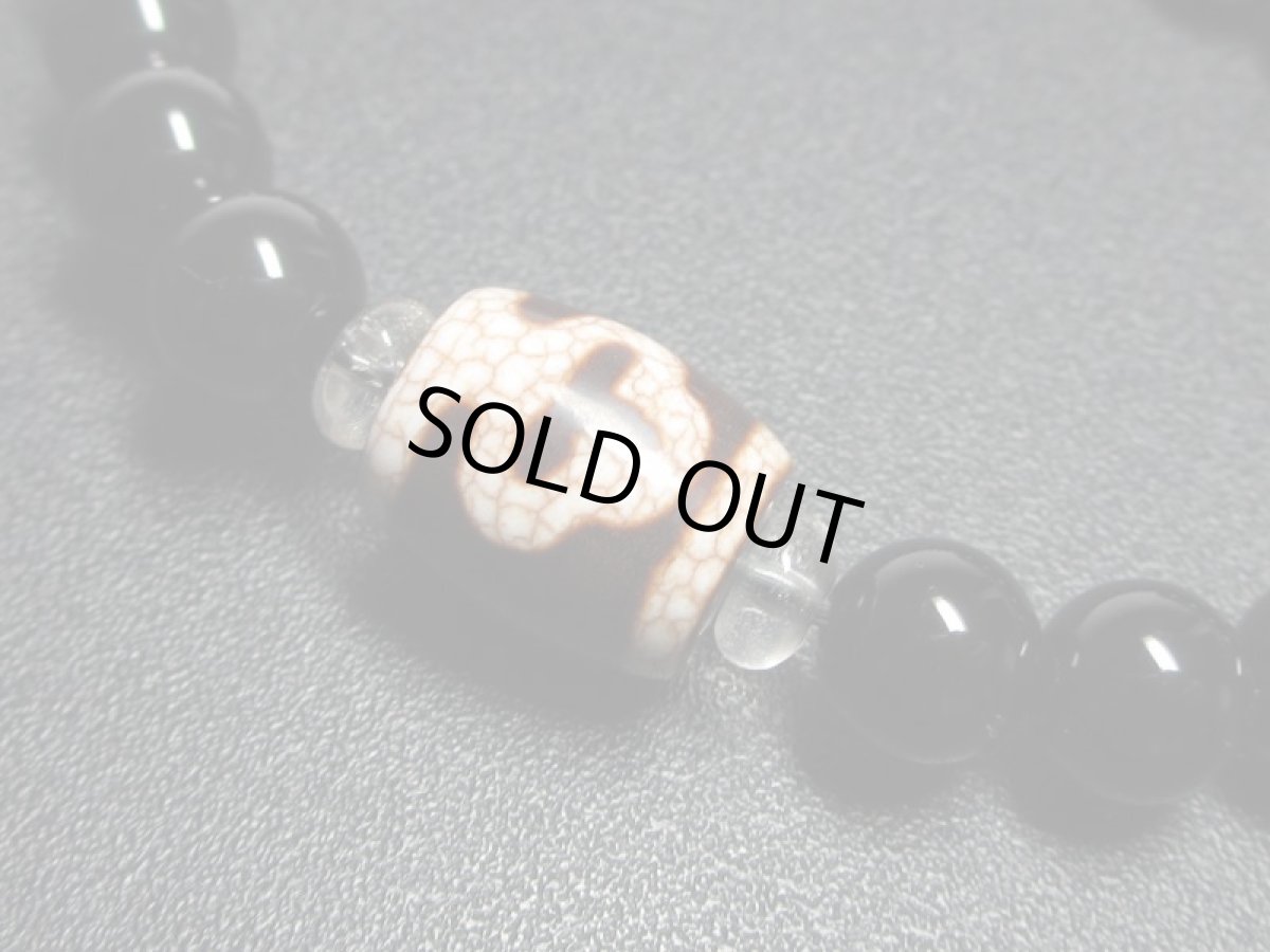 画像3: 菩提天珠・オニキスブレスレット (3)