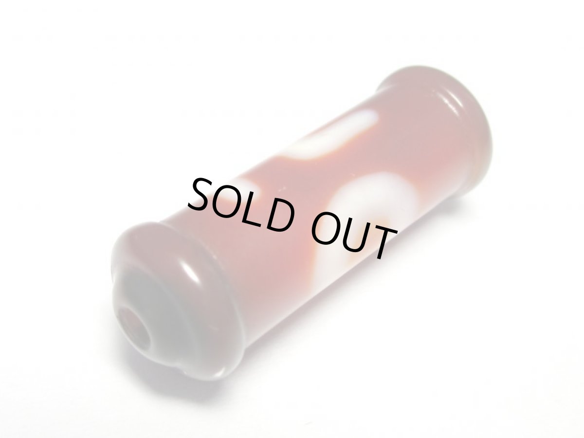 画像3: 老鉱朱砂紅・一眼万字卍天珠 28mm (3)