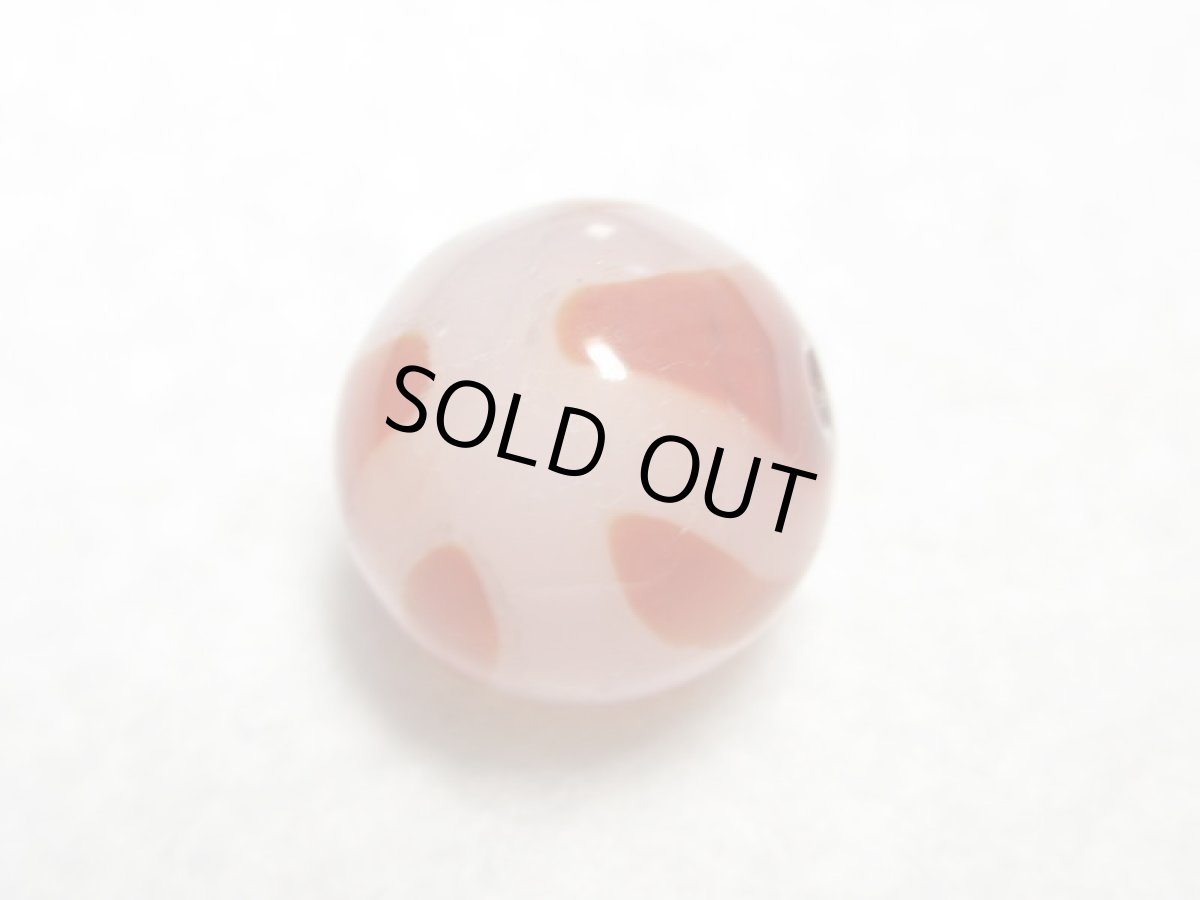 画像2: 紅鱗紋丸型・大人天珠 14mm (2)