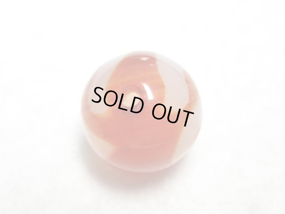 画像4: 紅鱗紋丸型・大人天珠 14mm (4)