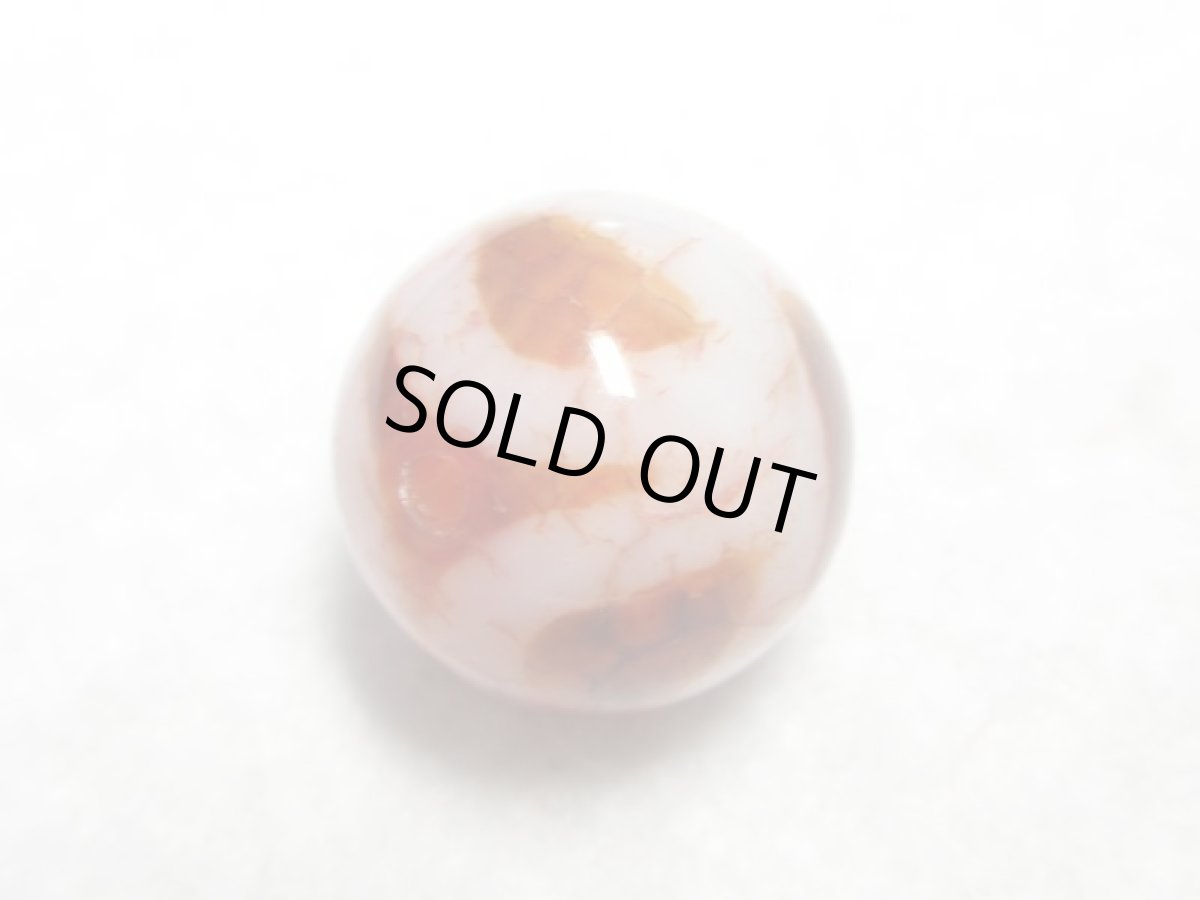 画像4: 紅鱗紋丸型・歓喜仏天珠 14mm (4)