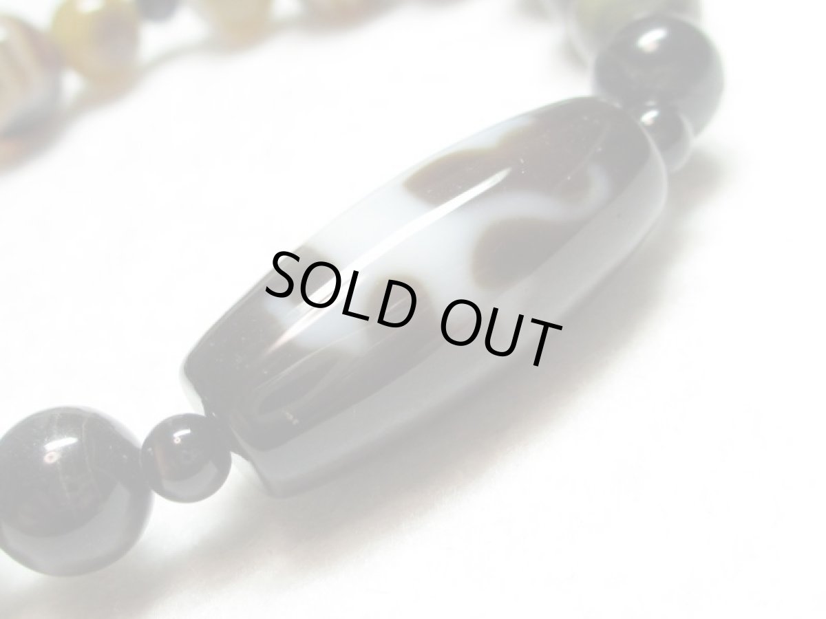 画像2: 麒麟天珠ブレス・瑪瑙【130712】  (2)