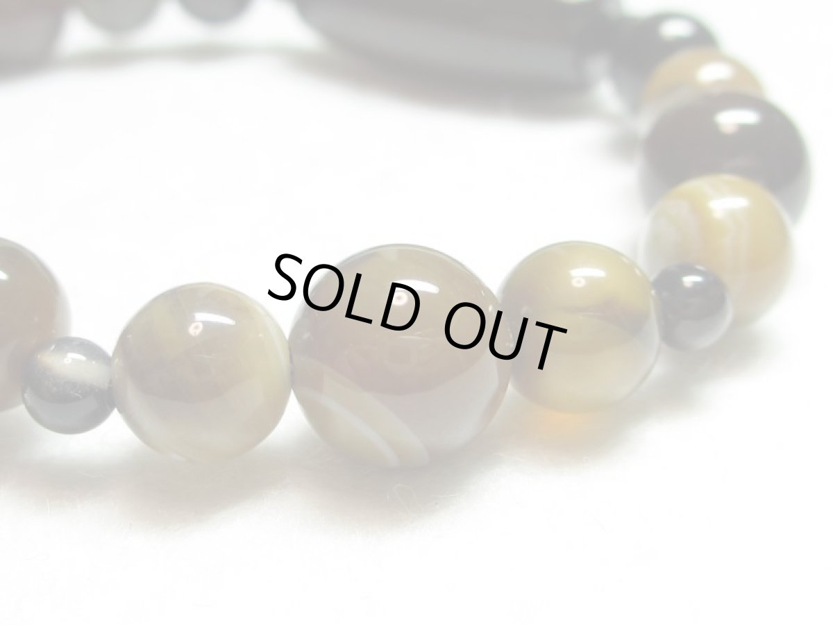 画像5: 麒麟天珠ブレス・瑪瑙【130712】  (5)