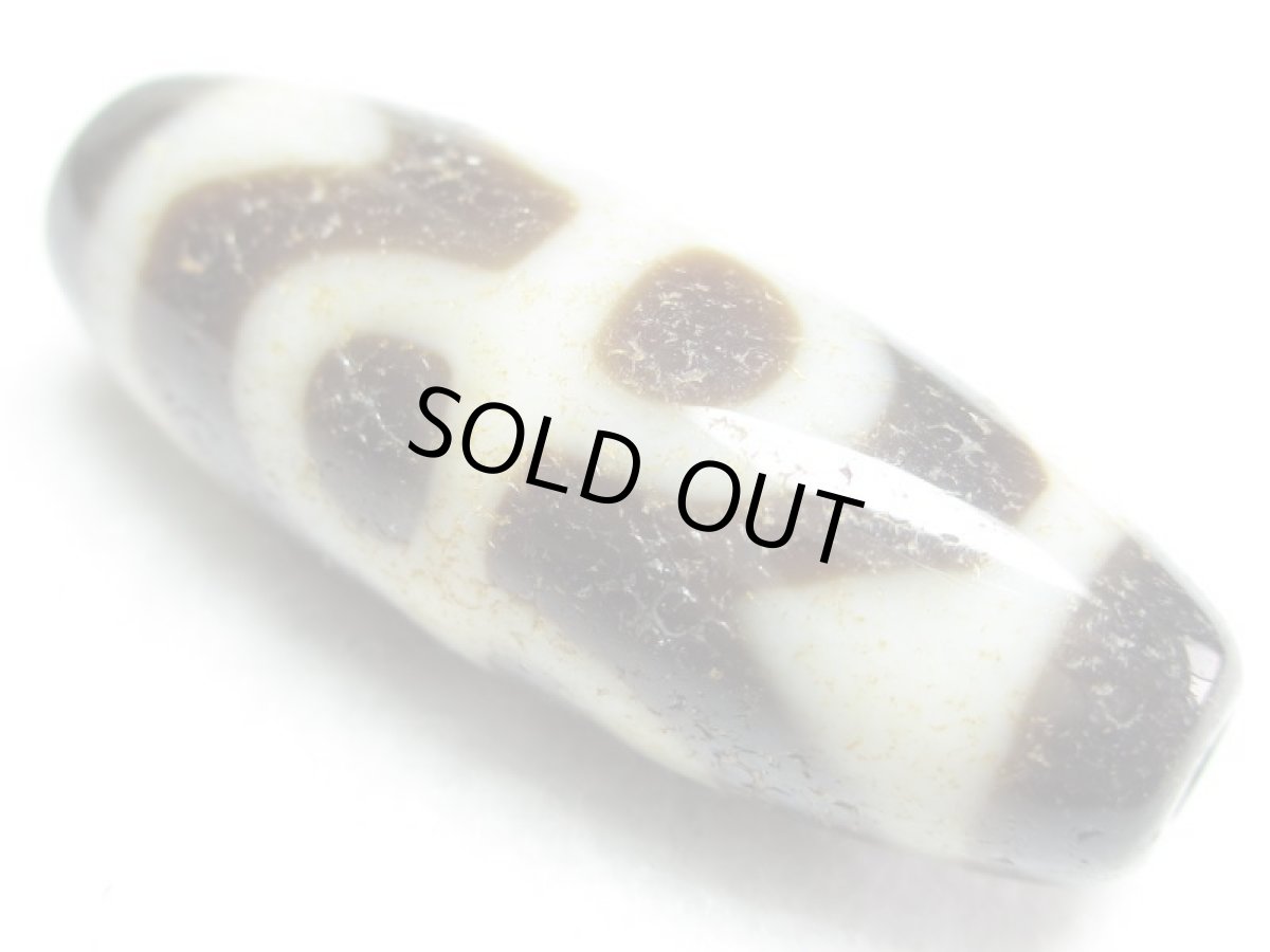 画像4: 至純風化紋・歓喜仏天珠 30mm (4)