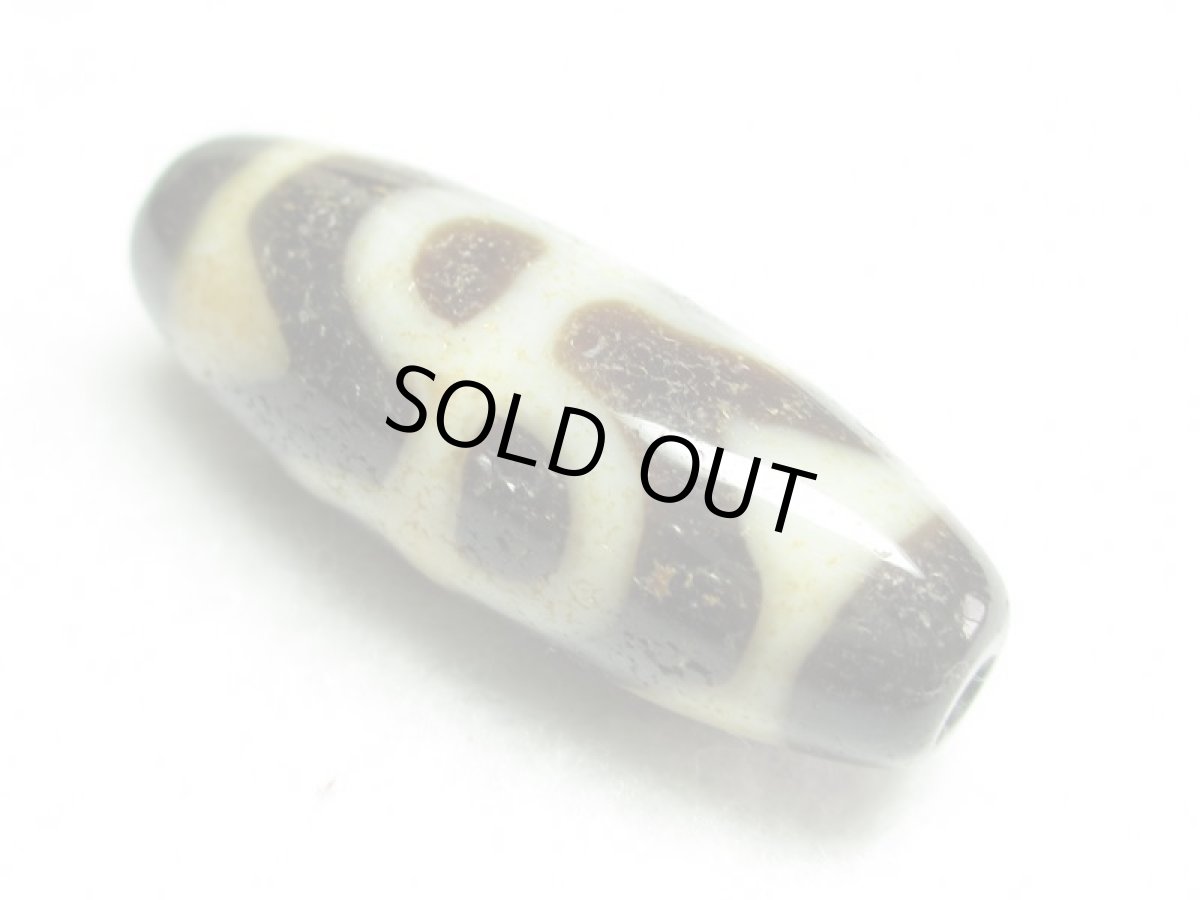 画像2: 至純風化紋・歓喜仏天珠 30mm (2)