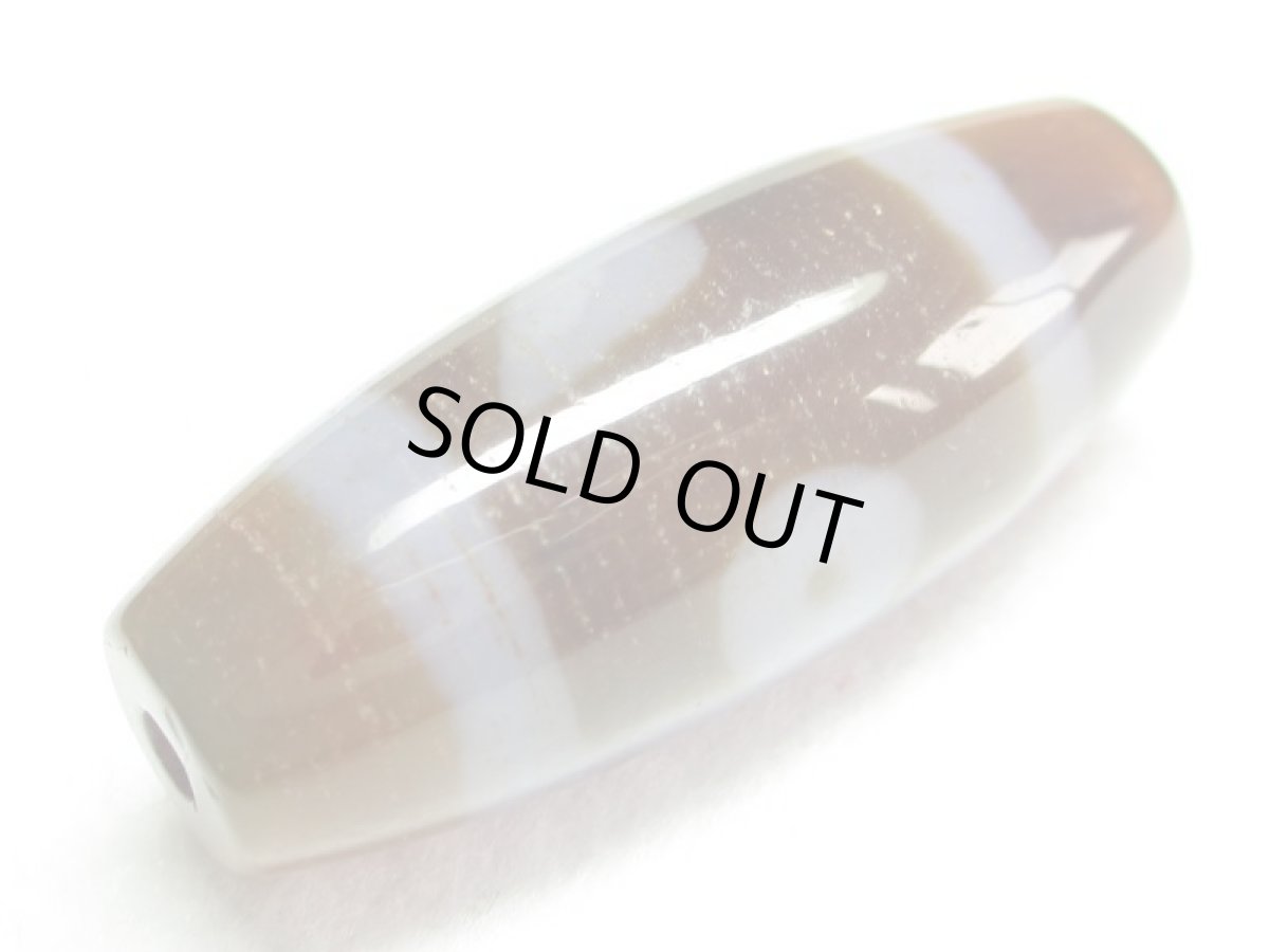 画像3: 三色天珠・閃電五眼天珠 37mm (3)