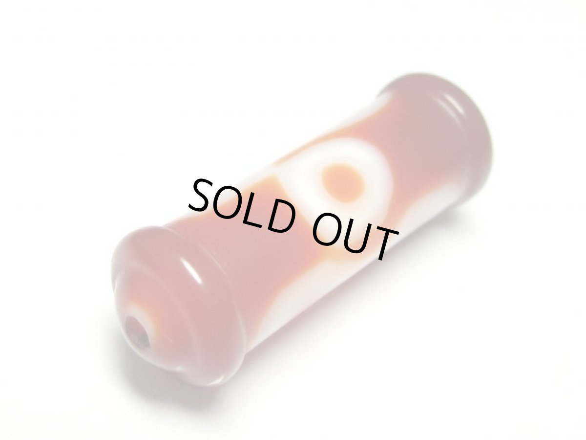 画像3: 老鉱朱砂紅・二眼大鵬鳥天珠 28mm (3)