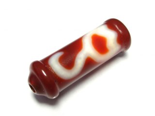 紅朱砂・水蓮花天珠 29mm - 石縁パワーストーン専門店