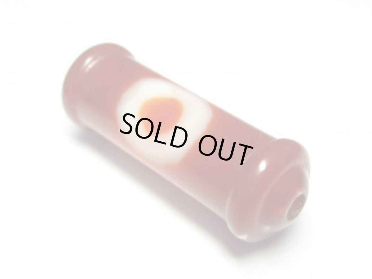 画像2: 老鉱朱砂紅・一眼財神天珠 28mm (2)