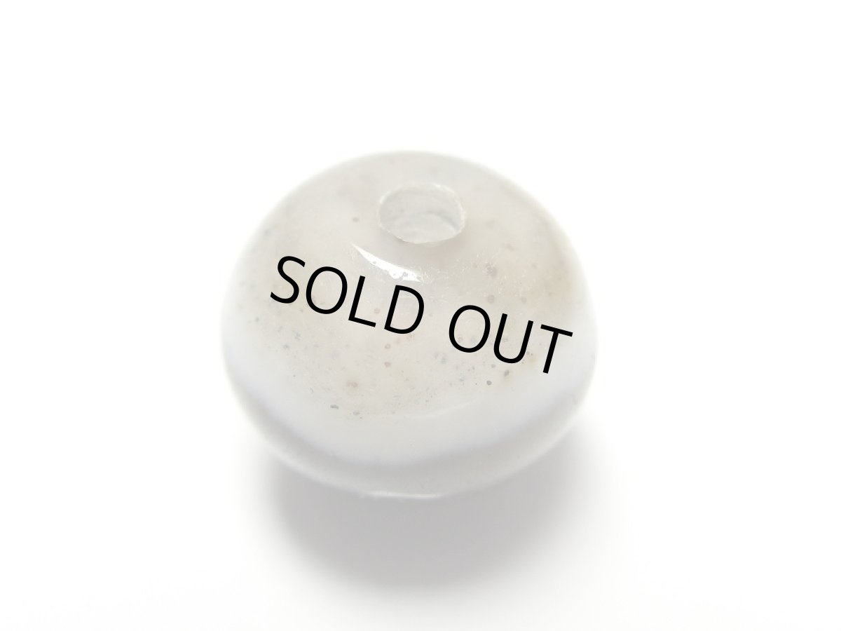 画像2: 黒朱砂入り 薬師珠 10mm (2)