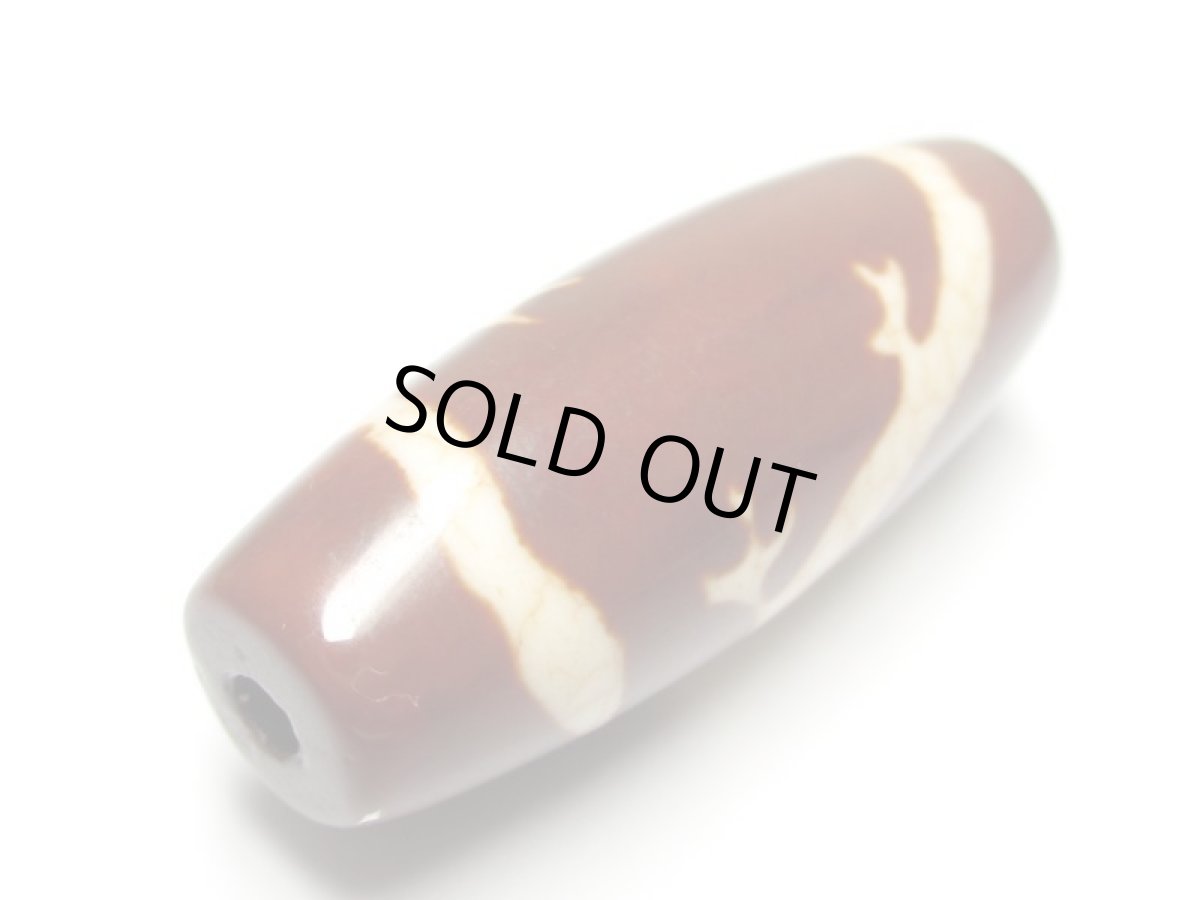 画像3: 赤龍紋・観音乗龍天珠 35mm (3)